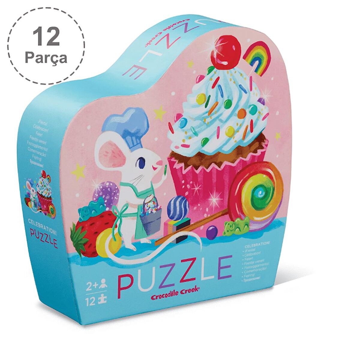 Kutlama 8+ Yaş Küçük Puzzle 12 Parça