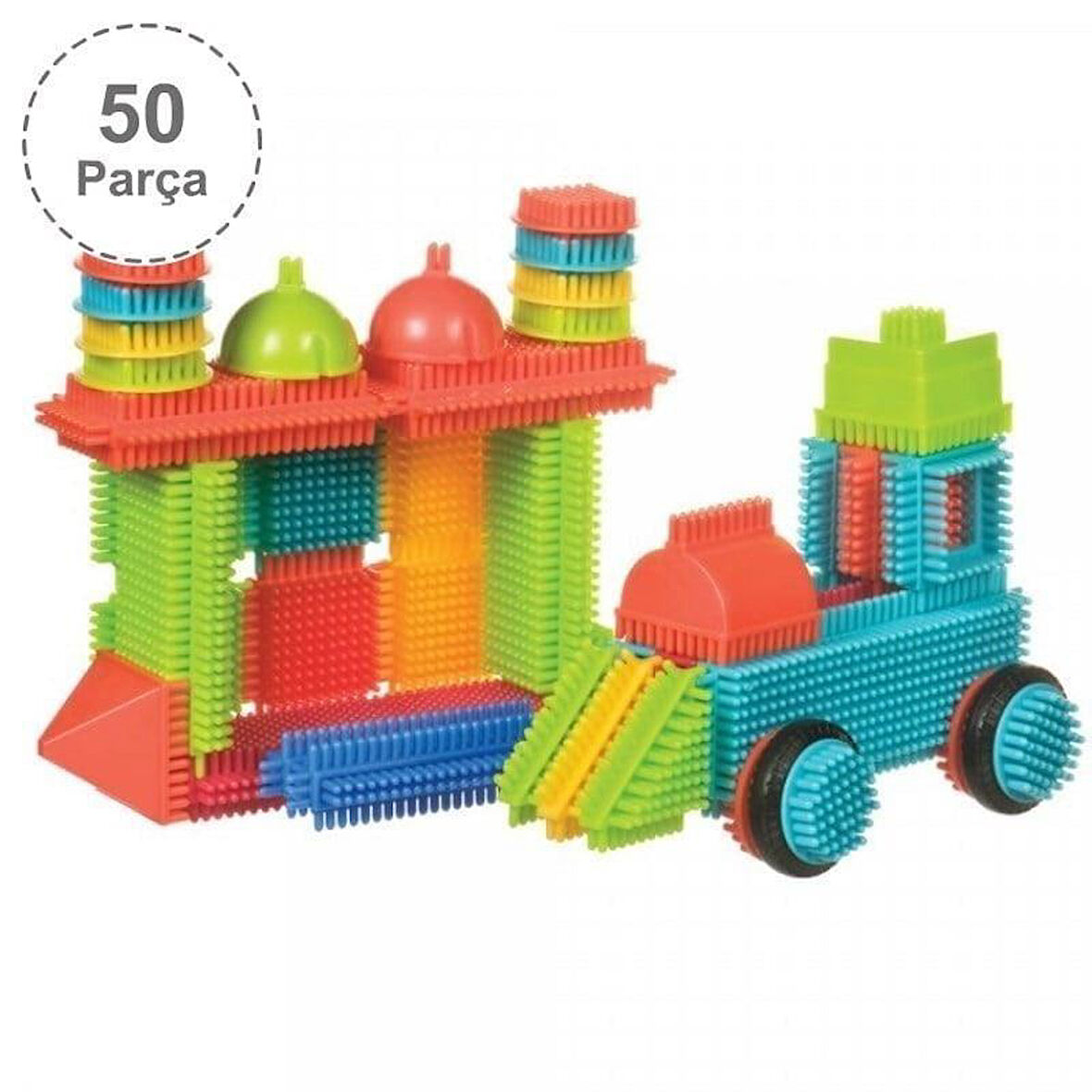 Bristle Blocks Yapı Oyuncakları - Basic - 50 Parça