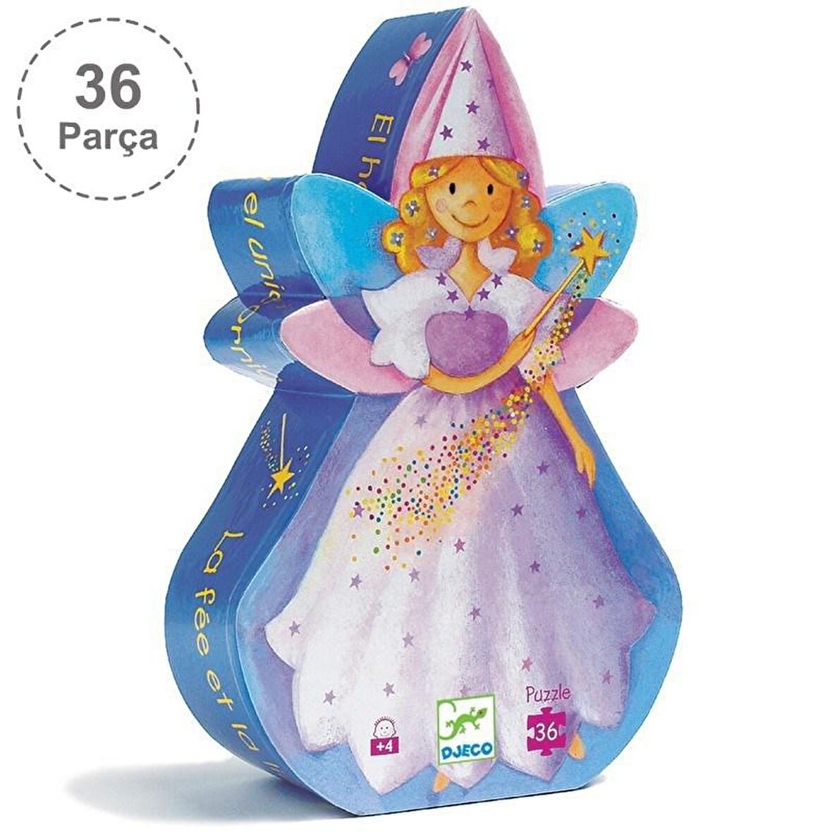 Djeco Dekoratif Puzzle 36 Parça - The Fairy And The Unicorn
