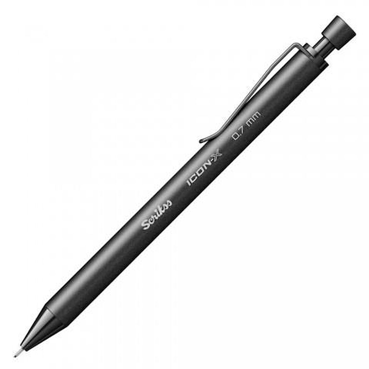 Scrikss Icon-X Mekanik Kurşun Kalem 0.7mm Siyah