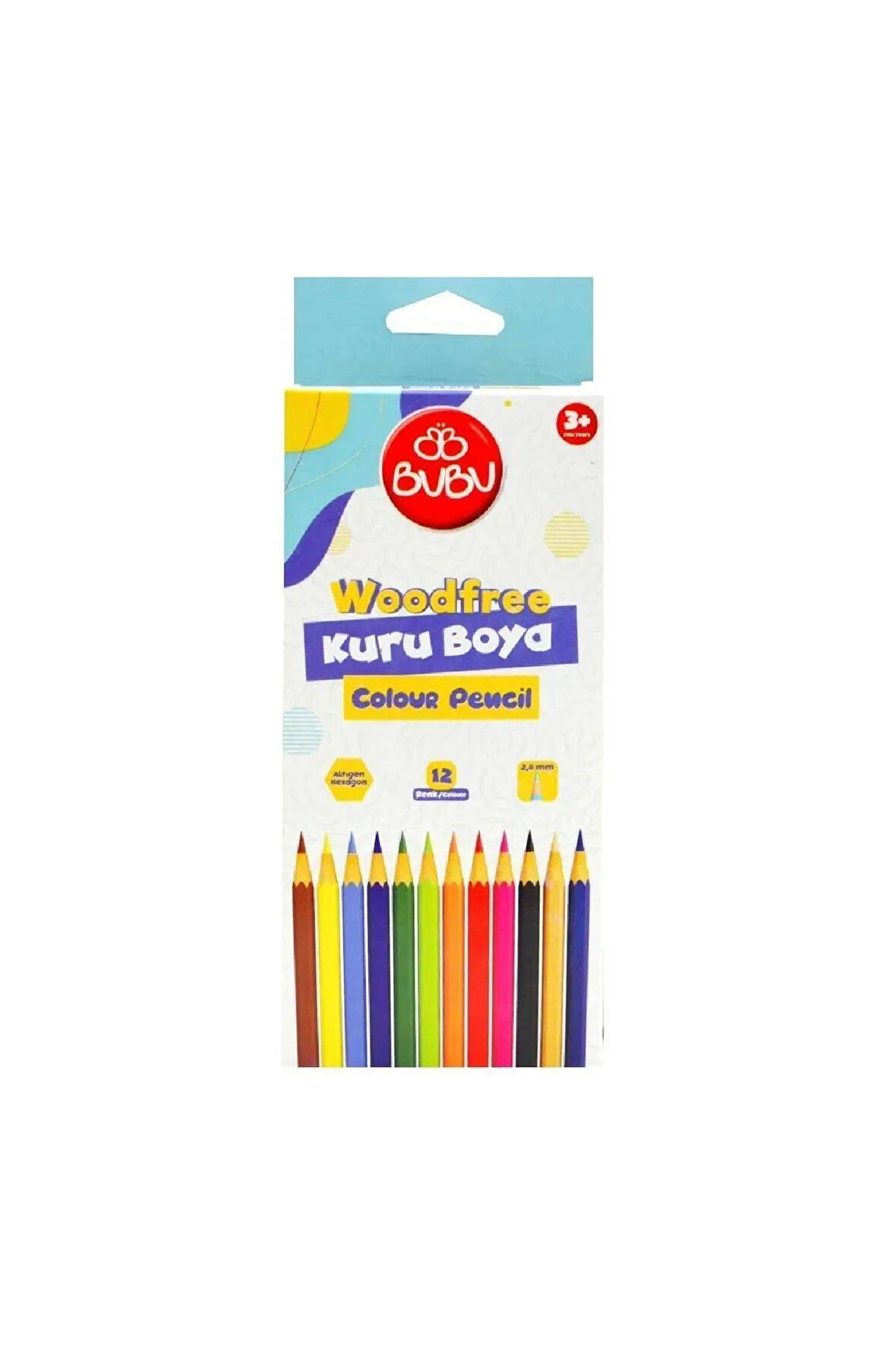 Bubu 4 lü Boya Seti (Kuru-Keçeli-Pastel-Sulu Boya)