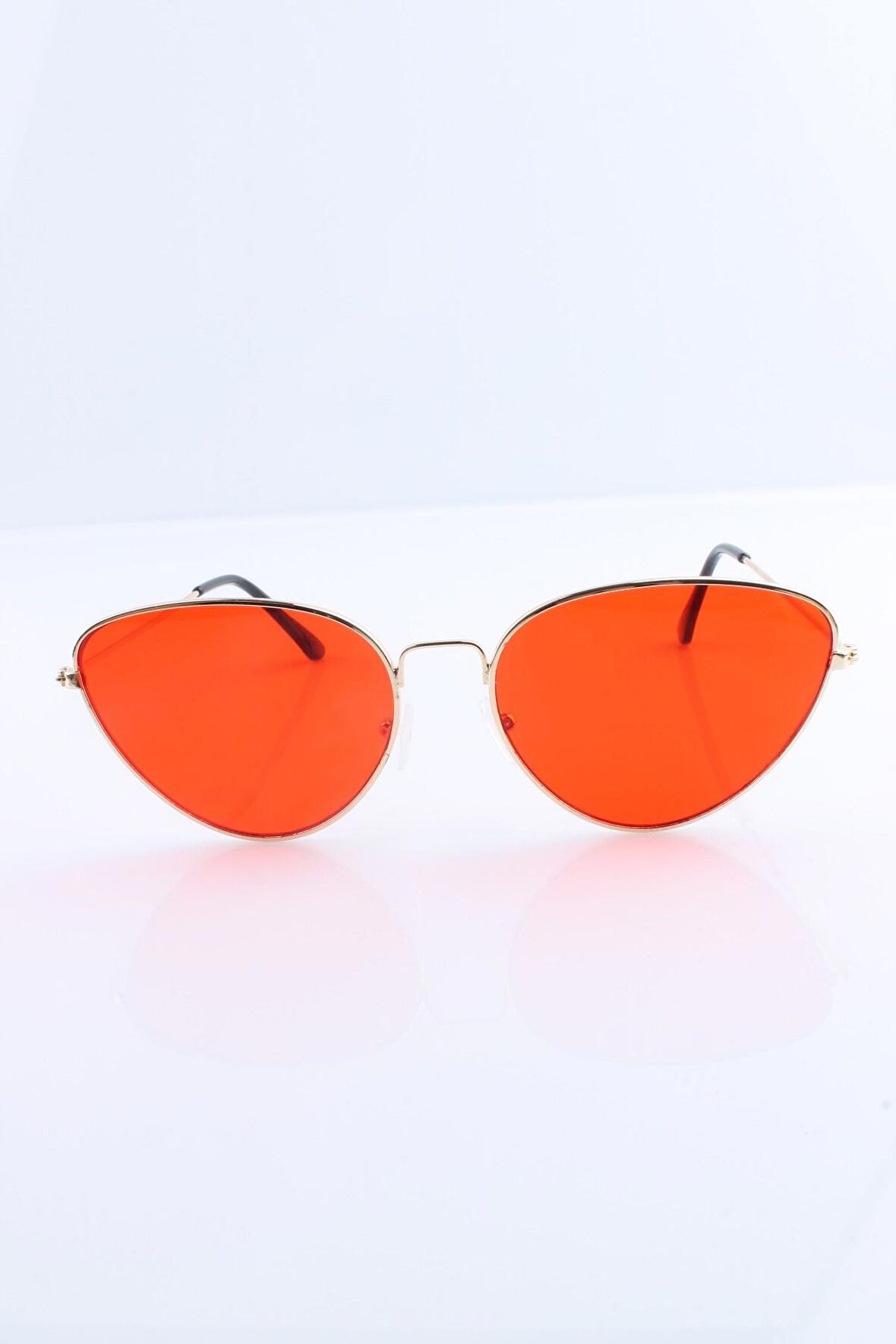 KIRMIZI UV400 KADIN GÜNEŞ GÖZLÜĞÜ - BY MARINE - 4BM3018R002