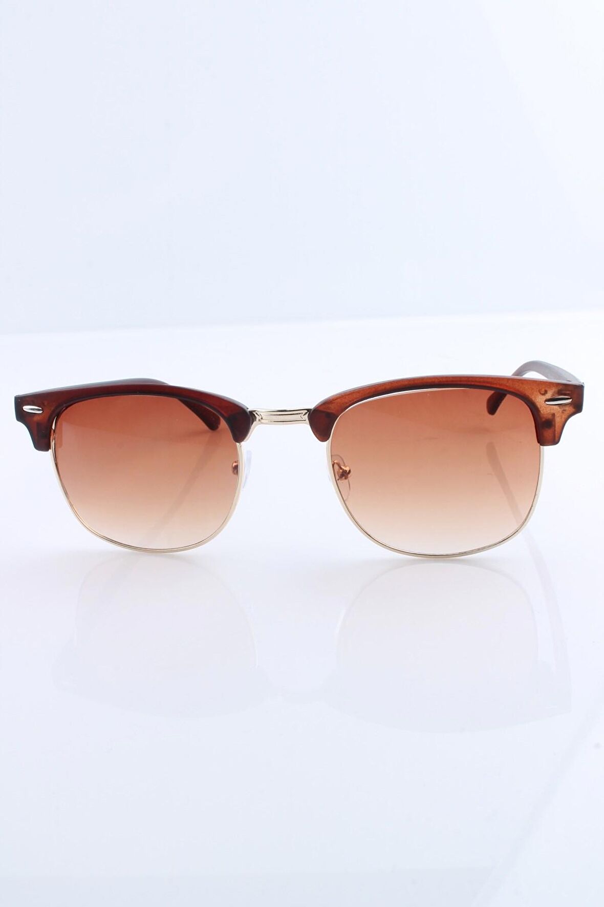 MAT KAHVERENGİ UV400 KADIN GÜNEŞ GÖZLÜĞÜ - BY MARINE - 4BM31R004