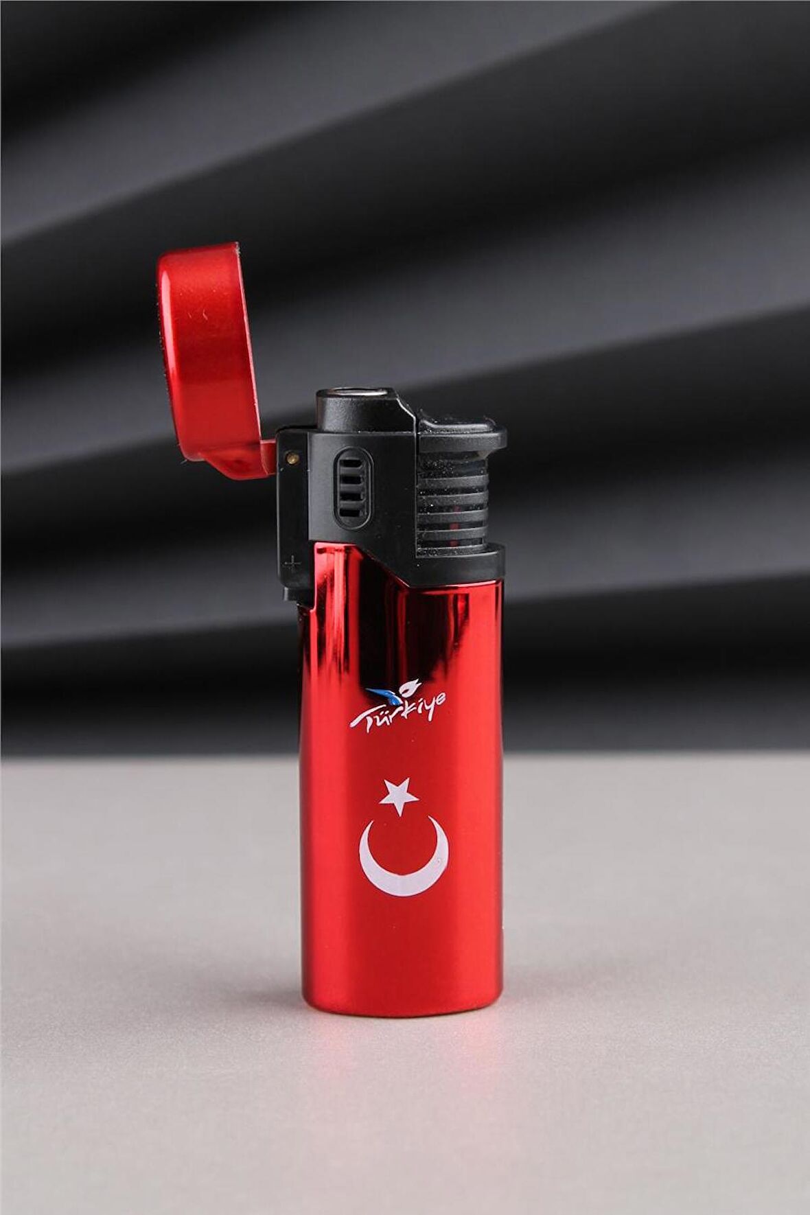 Kırmızı Türkiye Yazılı Ve Türk Bayrağı Çakmak 24CSM920PR001
