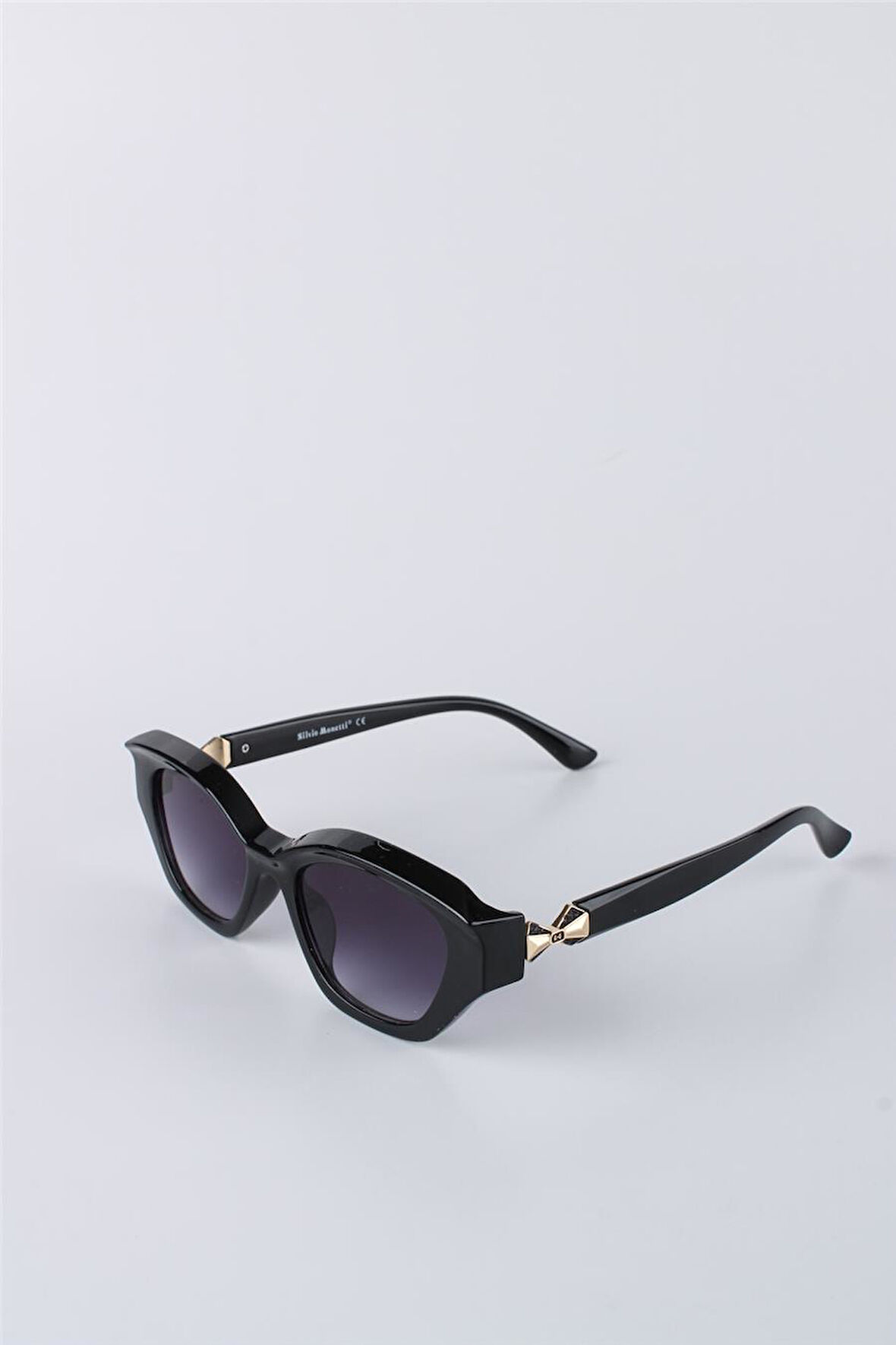 Silvio Monetti Siyah UV400 Koruma Kadın Güneş Gözlüğü G25SM8017R01