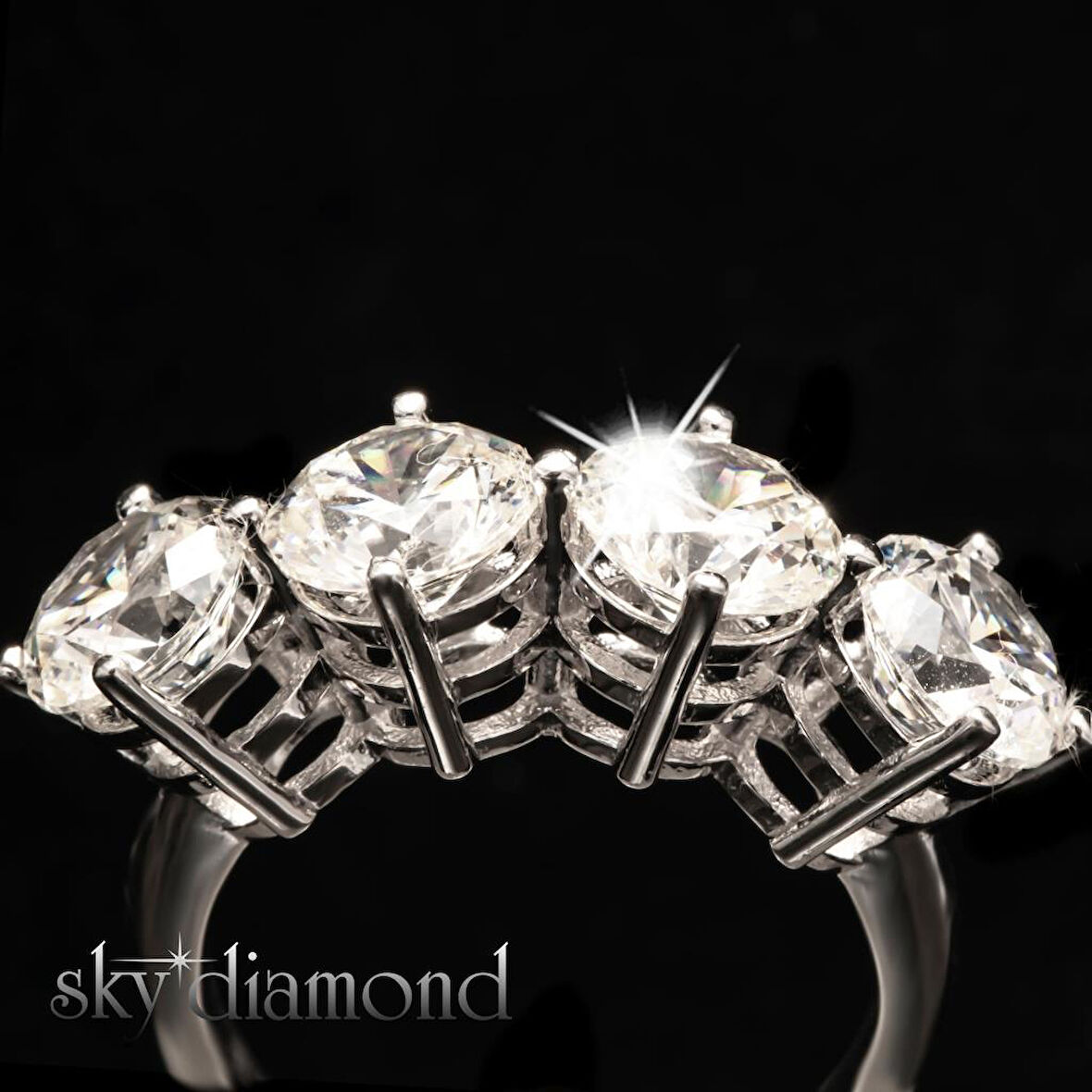 Yüksek Kraltacı 6mm Dörttaş Sky Diamond