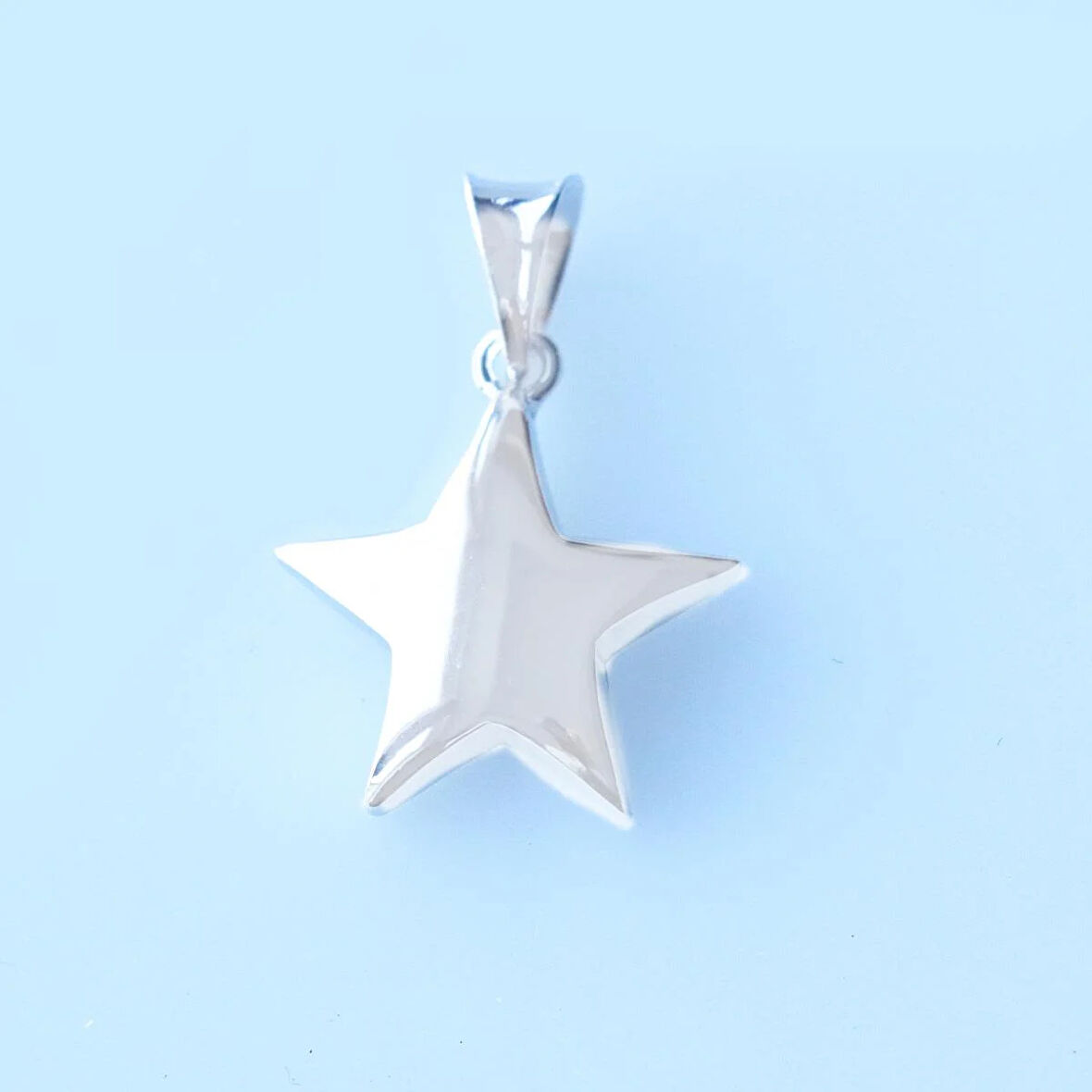 Yıldız Gümüş Kolye Ucu