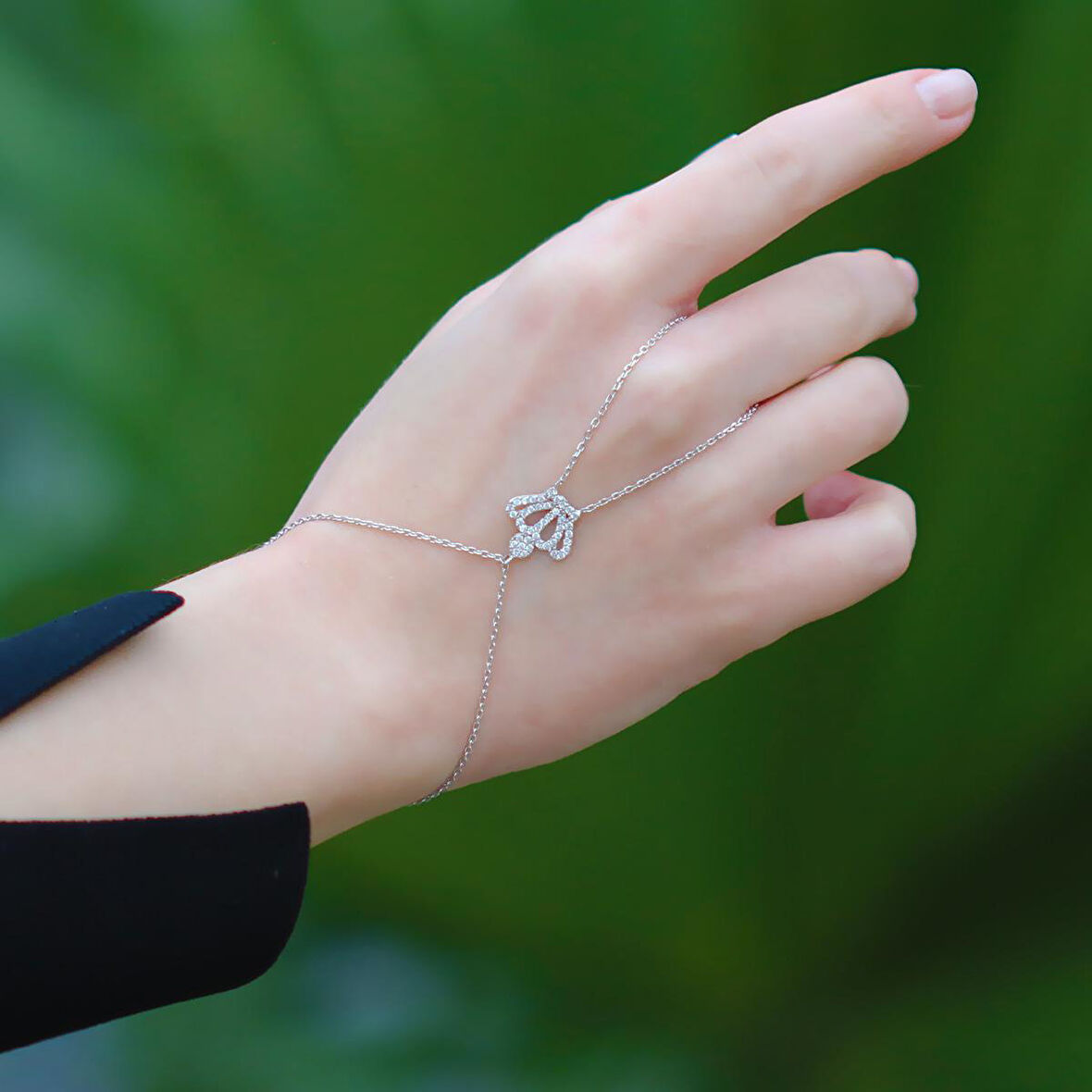 Kral Tacı Zirkon Taşlı 925 Ayar Gümüş Şahmeran