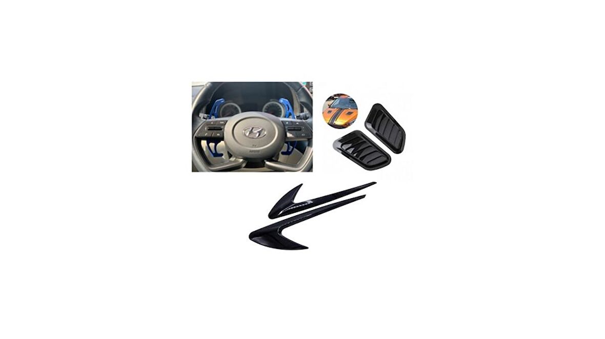 3LÜ ÜRÜN MAVİ F1, ÇAMURLUK VENTİ, KAPUT ÜSTÜ HAVALANDIRMA VENTİ