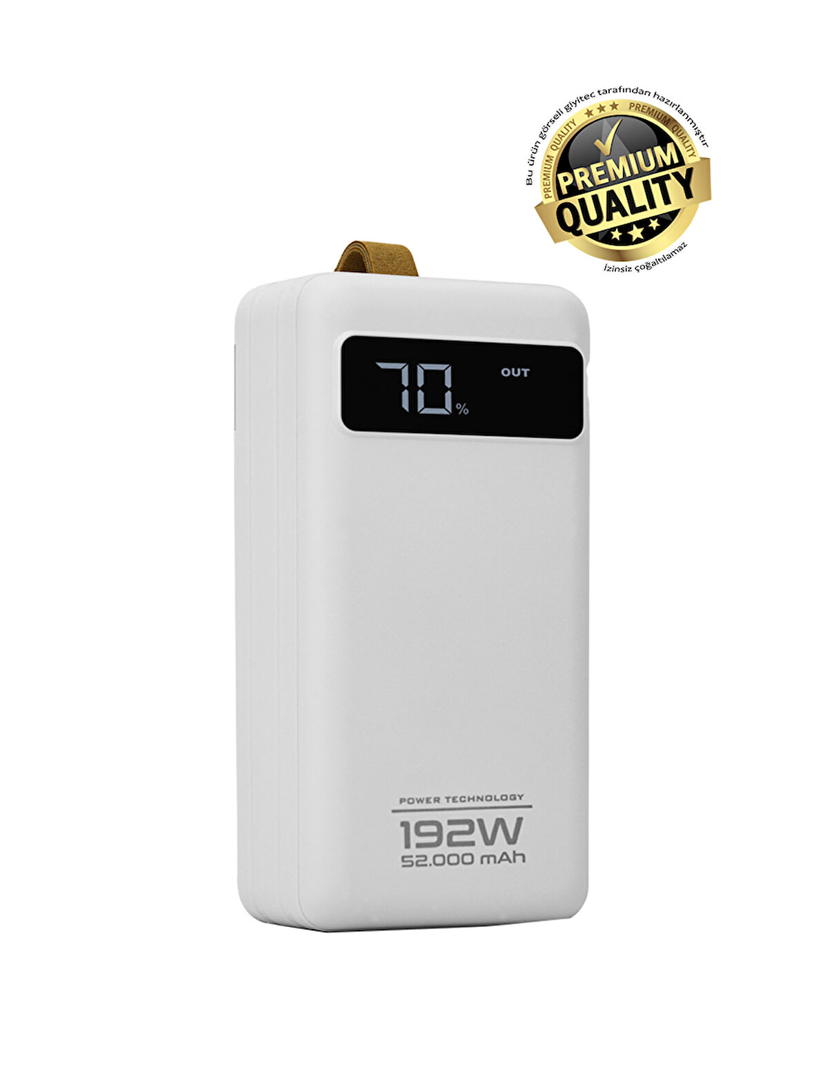 192W 52000 Mah Fenerli Taşınabilir Şarj Powerbank