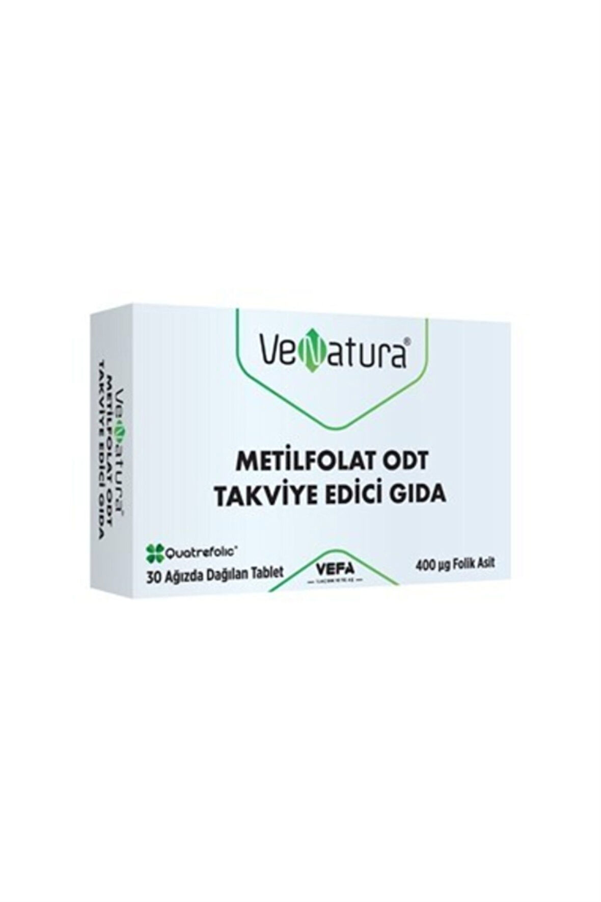 VeNatura Metilfolat Odt Ağızda Dağılan Tablet 30'lu