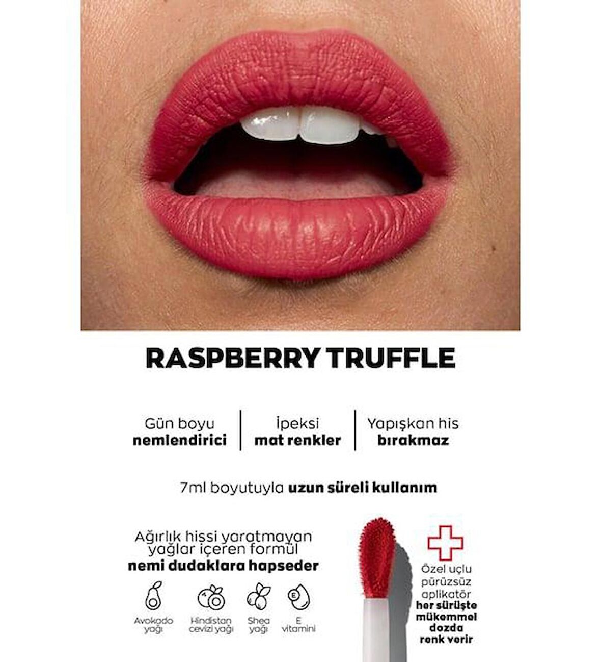 Avon Ultra Colour Ultra Likit Mat Ruj Raspberry Truffle