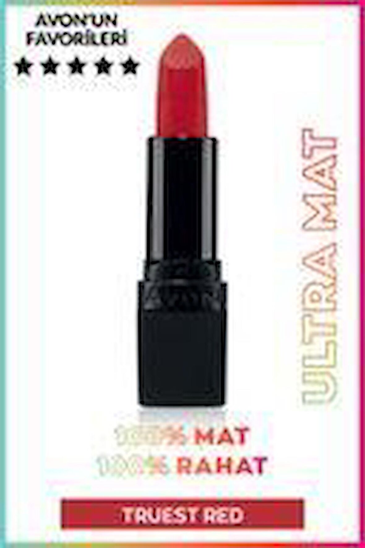 Avon Ultra Matte Lipstick Truest Red