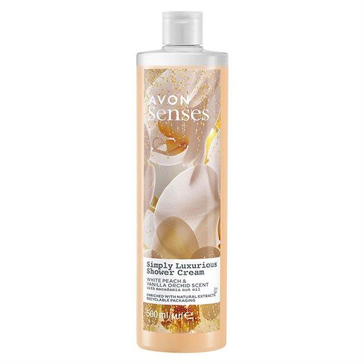 Avon Senses Simply Luxurious Kremsi Duş Jeli 500 ml