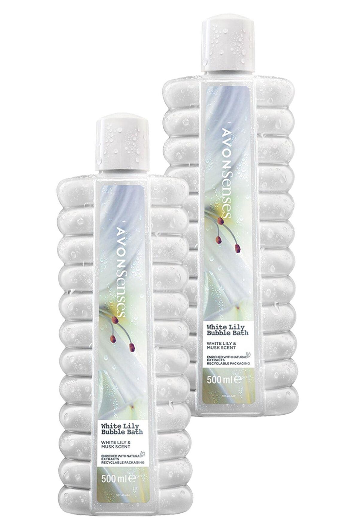 Avon White Lily Zambak Banyo Köpüğü 500ml İkili Set