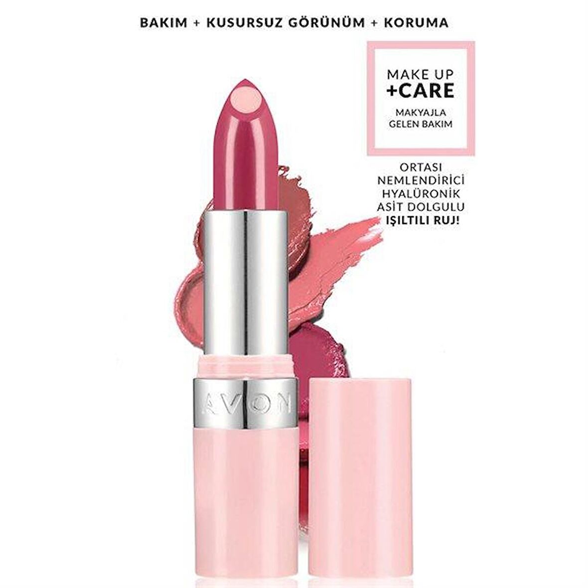 Avon Hydramatic Işıltılı Ruj BRIGHT PINK