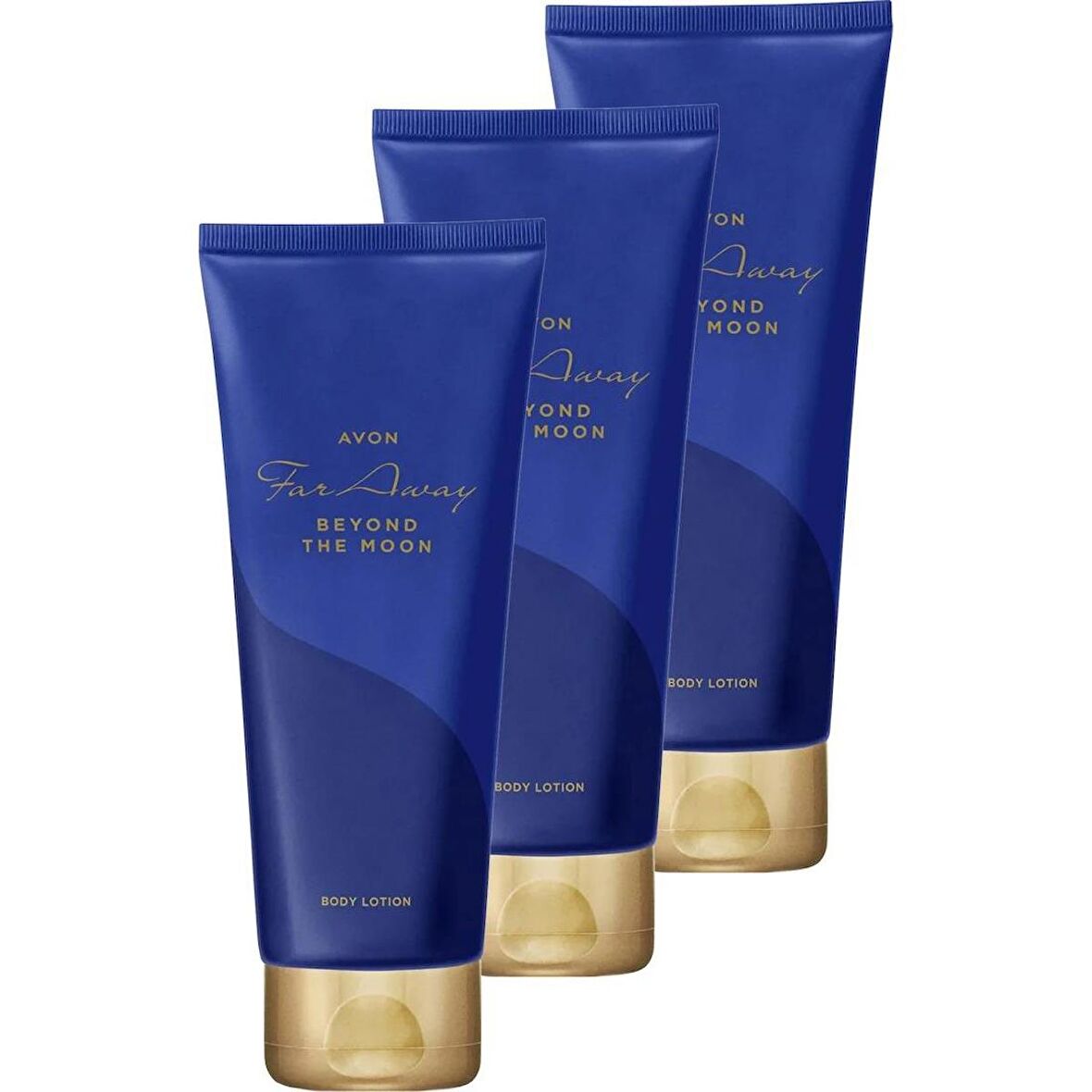Avon Far Away Beyond The Moon Vücut Losyonu 125 ml 3'lü Set