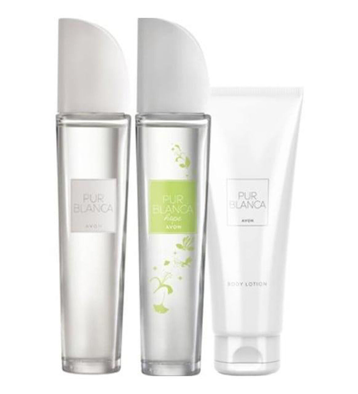 Avon Pur Blanca Pur Blanca Hope Kadın Parfüm 50 ml ve Pur Blanca Vücut Losyonu 125 ml. Üçlü Set