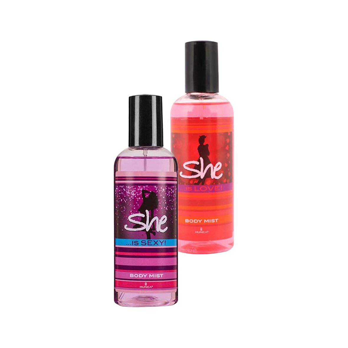 She Body Mist Is Sexy Is Love 2 li Set Kadın