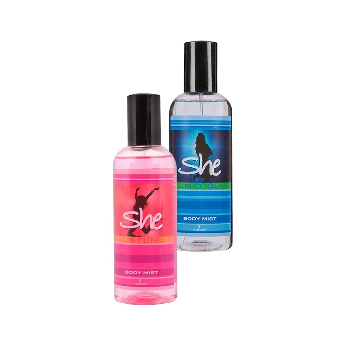 She Body Mist Is Fun  Is Cool 2 li Set Kadın