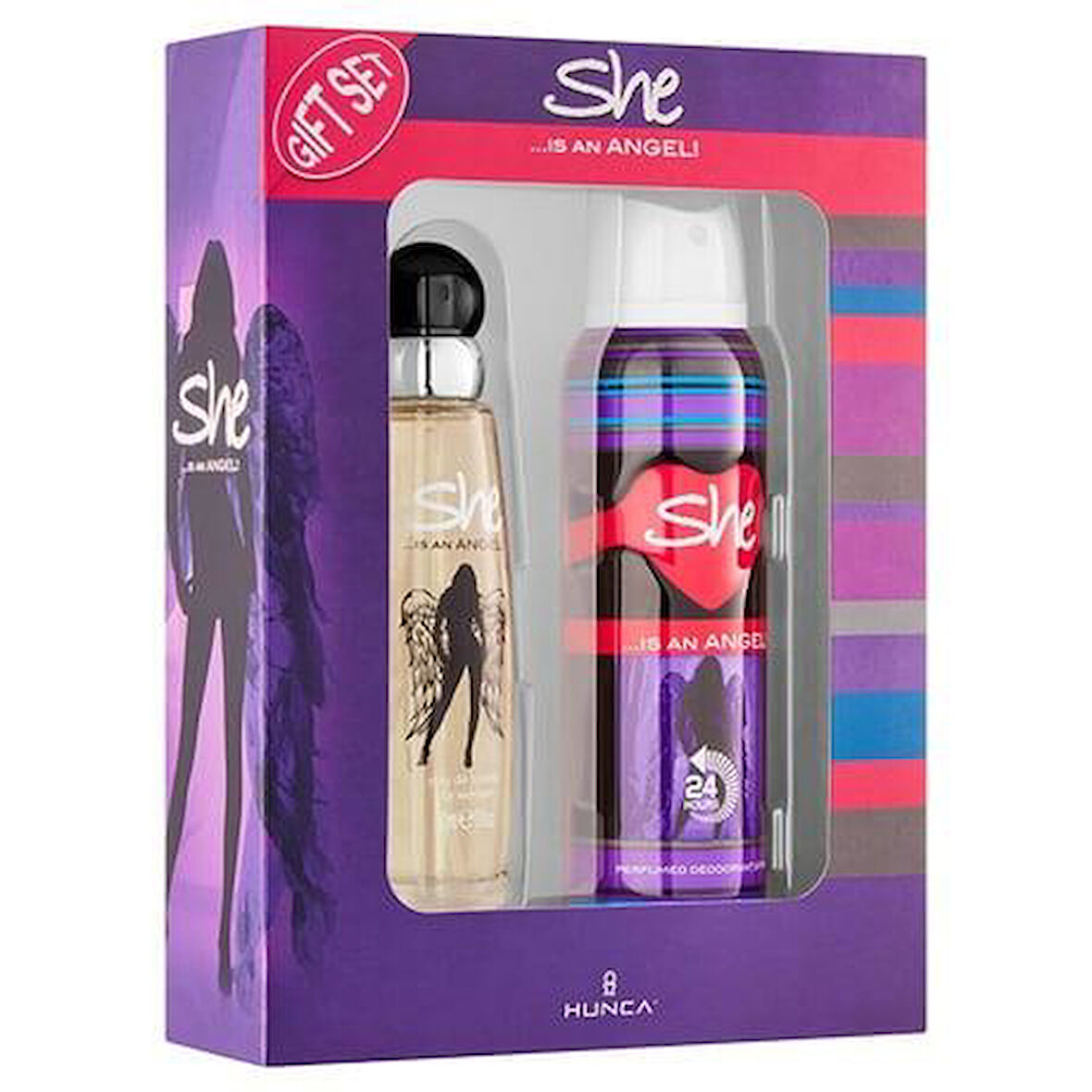 She Is An Angel Kadın Parfüm Seti EDT 50 ml + Deodorant 150 ml