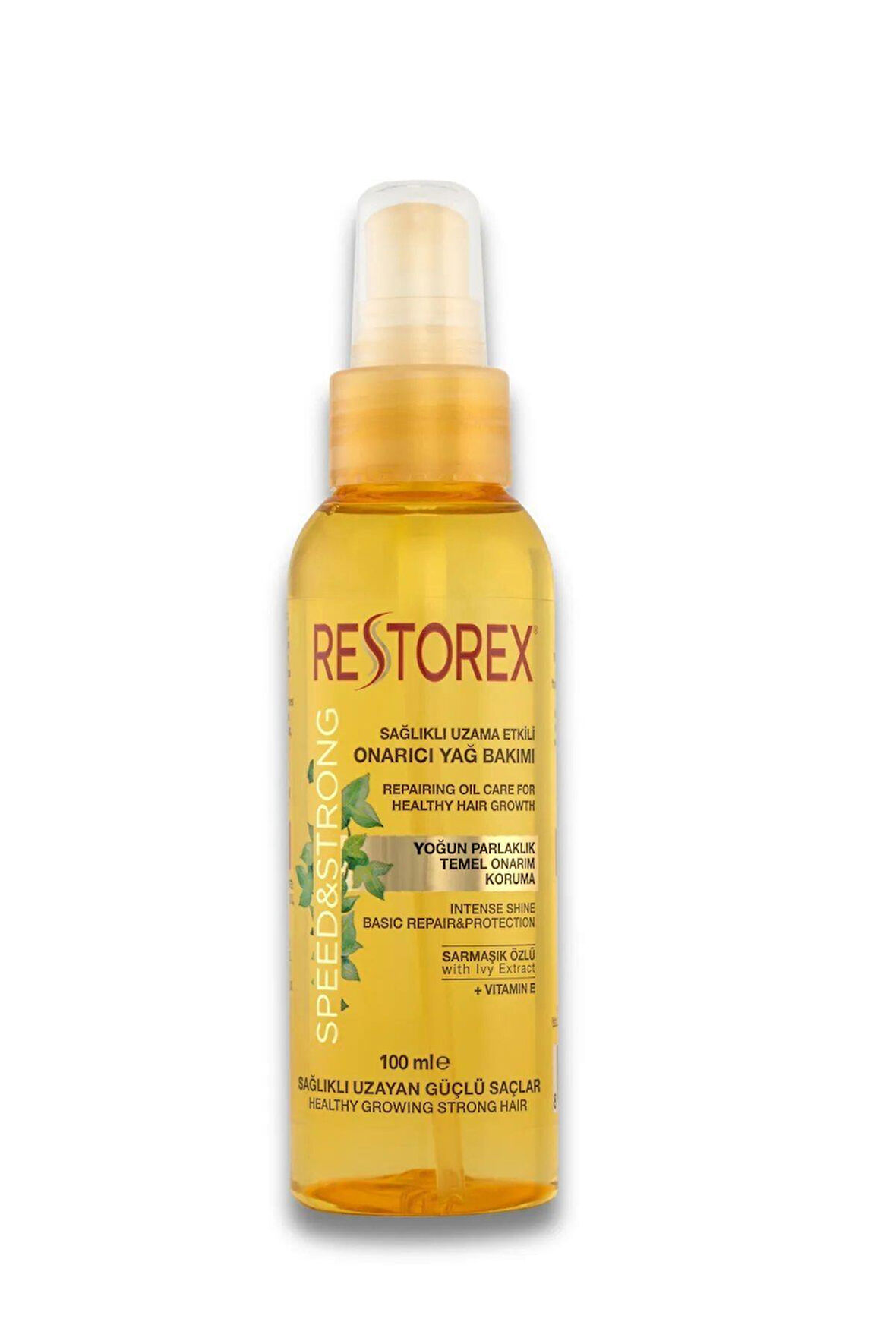 Restorex Sağlıklı Uzama Etkili Onarıcı Saç Bakım Yağı 100 ml