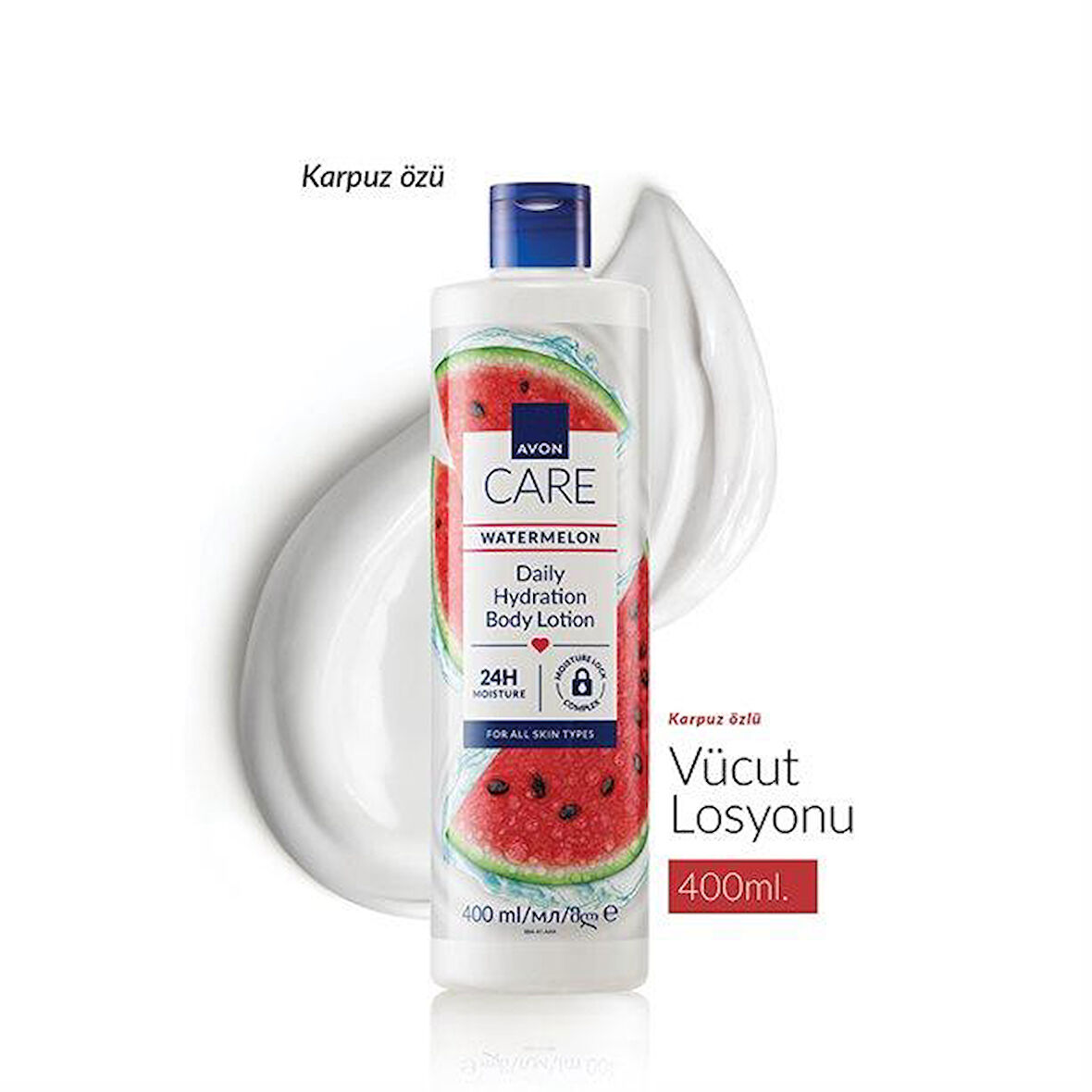 Avon Care Daily Hydration Karpuz Özlü Günlük Nemlendirici Vücut Losyonu 400 ml