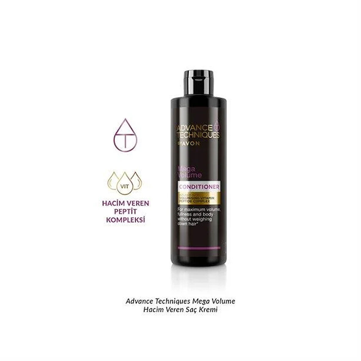 Avon Advance Techniques Mega Volume Hacim Veren Saç Kremi 250 ml