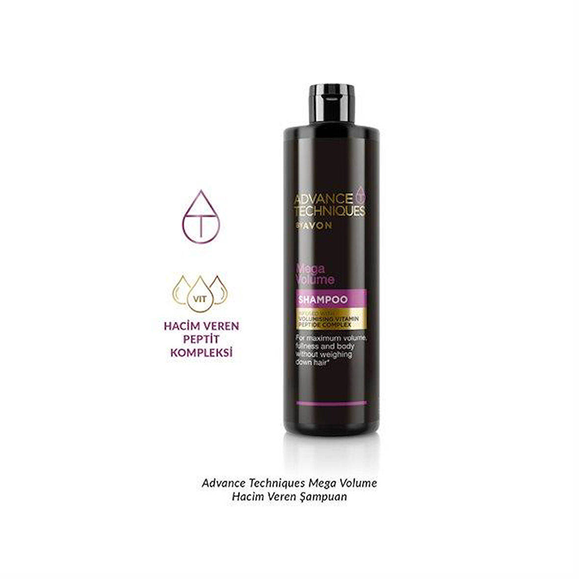 Avon Advance Techniques Mega Volume Hacim Veren Şampuan 400 ml