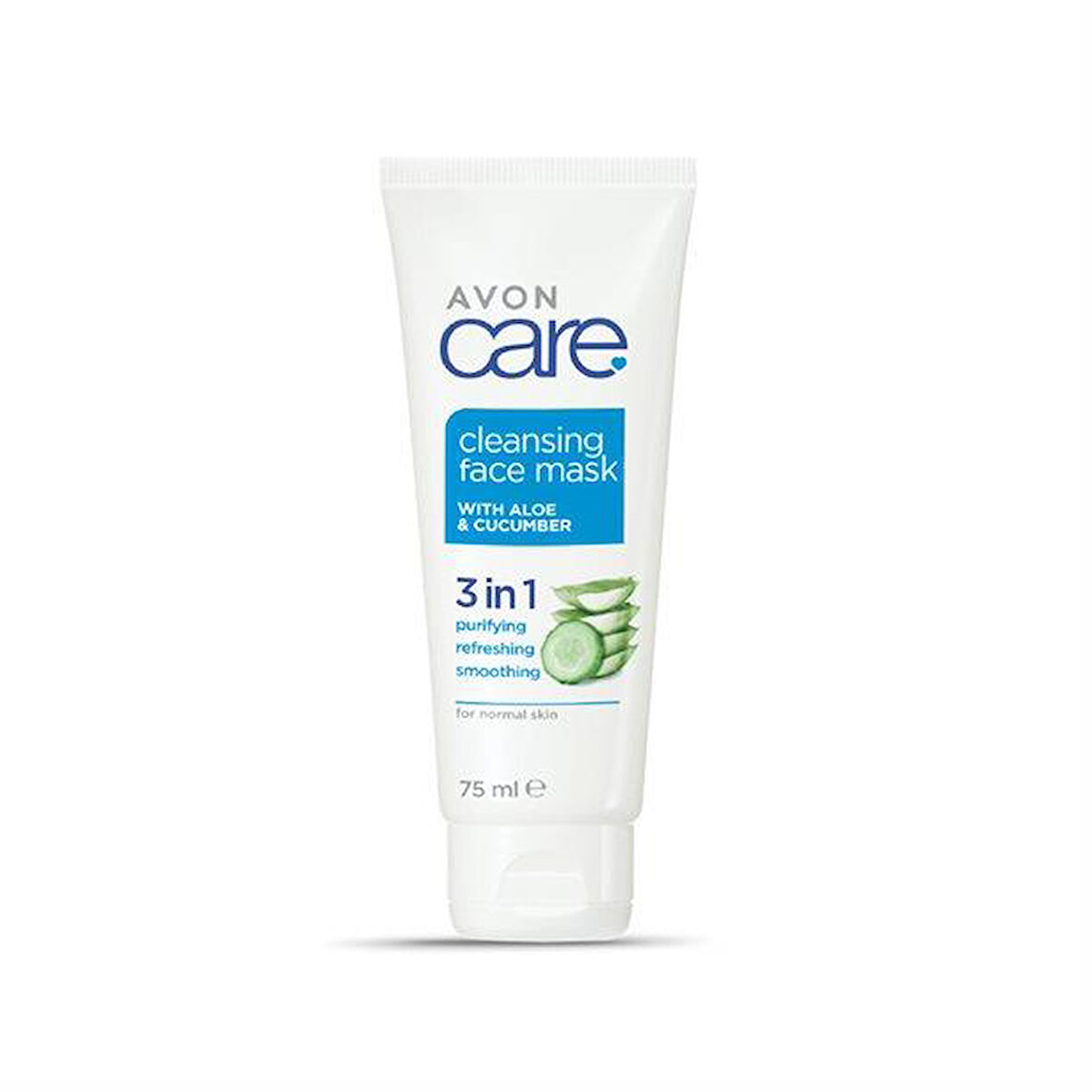 Avon Care Cleansing Salatalık ve Aloe İçeren Ferahlatıcı Jel Yüz Maskesi 75 ml