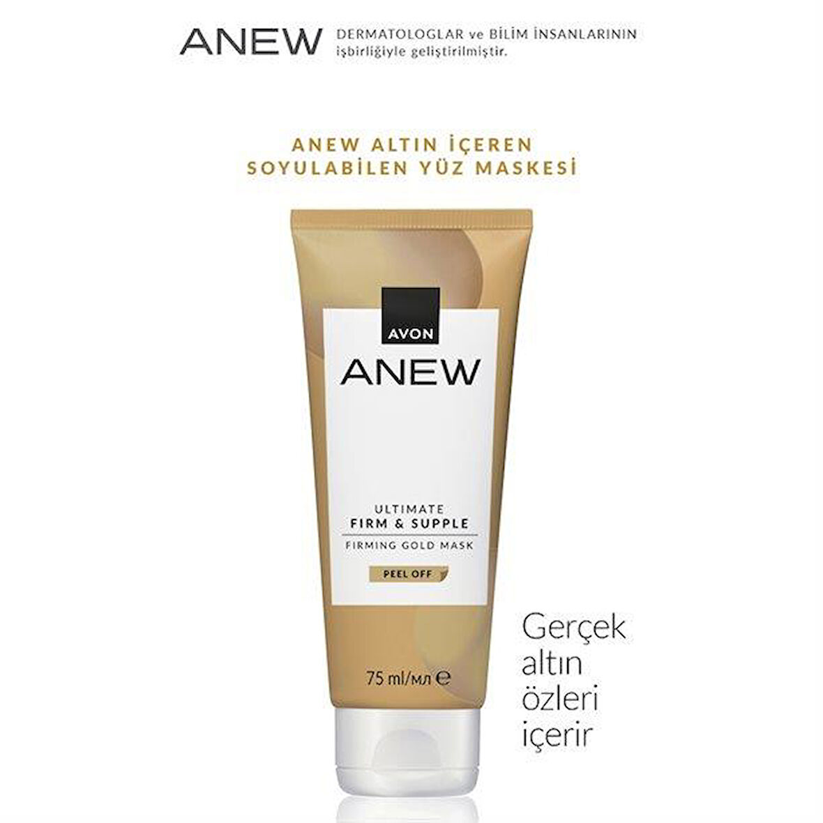 Avon Anew Ultimate Firm And Supple Altın Maske 75 ml