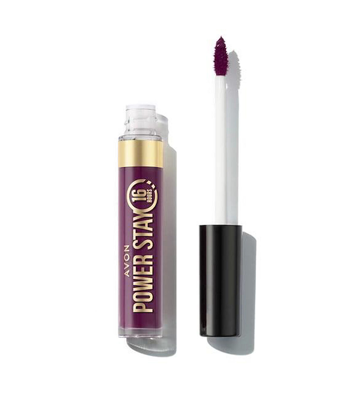 Avon Power Stay Likit Mat Ruj - Power on Plum