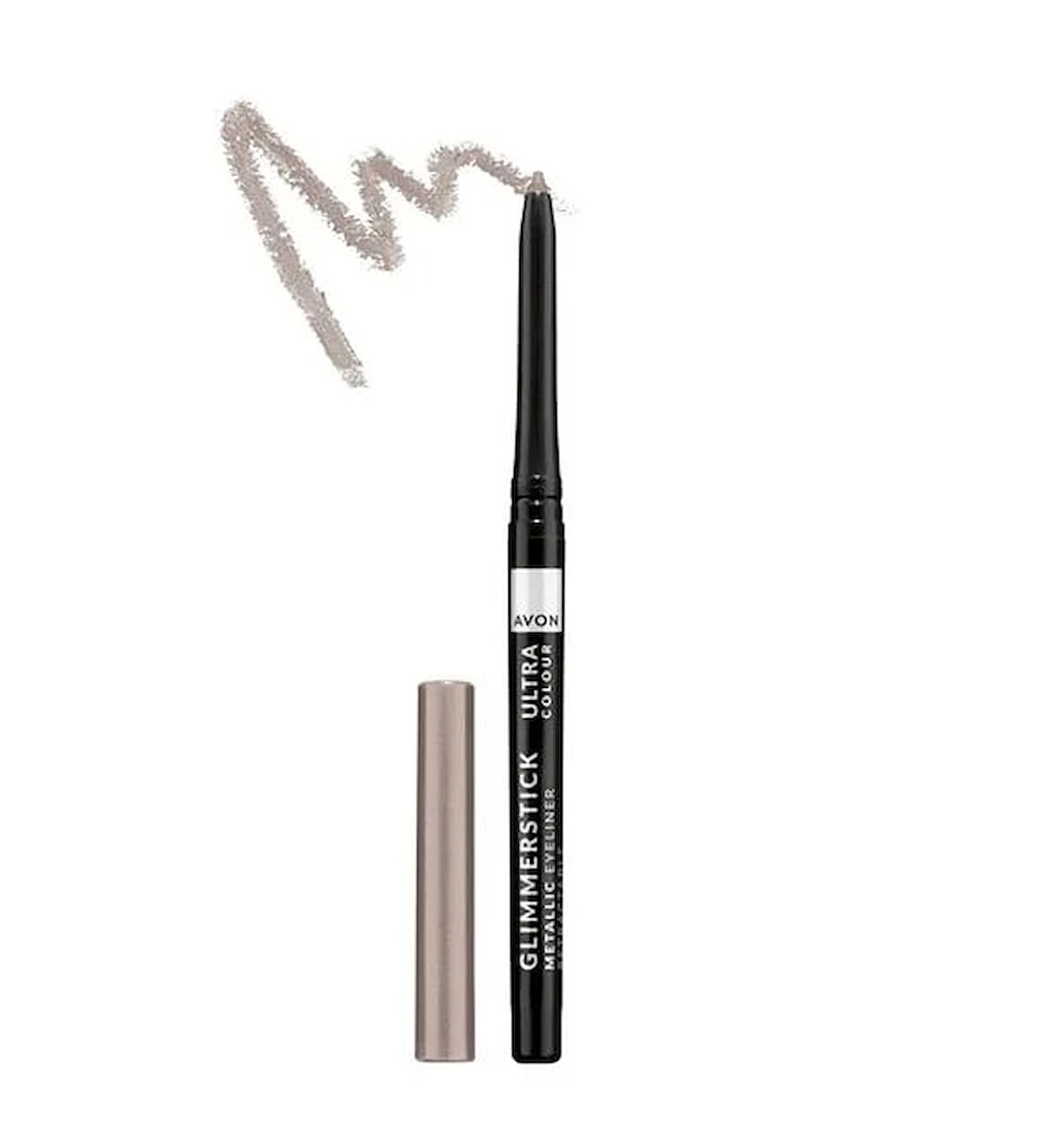 Avon Ultra Colour Glimmerstick Asansörlü Metalik Göz Kalemi Gunmetal