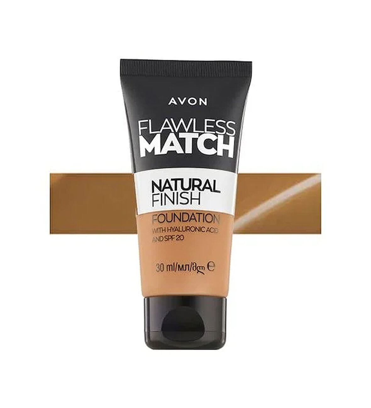 Avon Flawless Match Natural Likit Fondöten Spf20 30 Ml. Light Caramel 355G