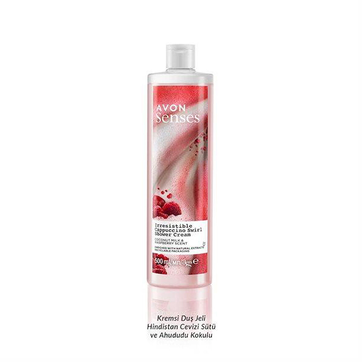 Avon Senses Irresistible Cappuccino Swirl Kremsi Duş Jeli 500ml
