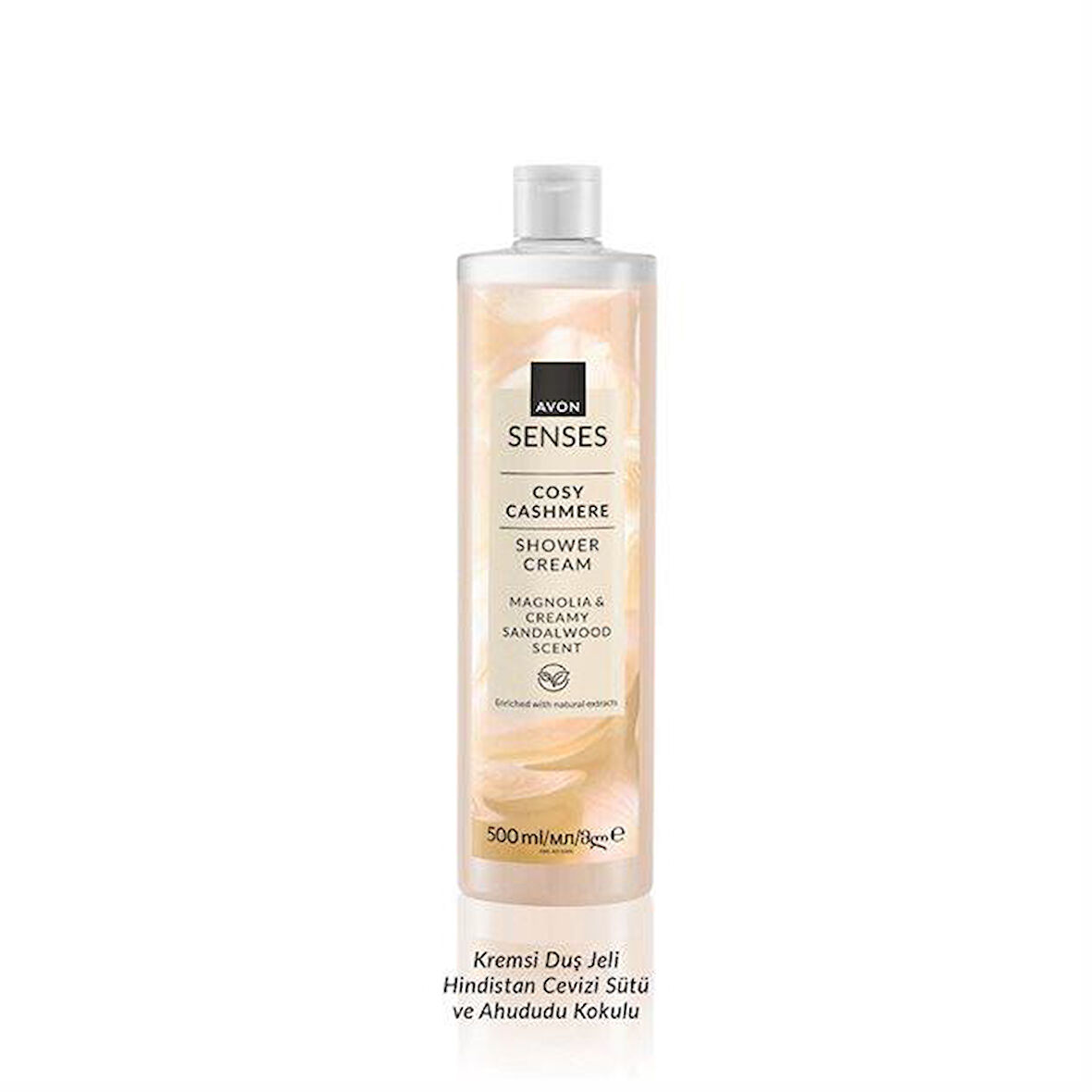 Avon Senses Cosy Cashmere Kremsi Duş Jeli - 500ml