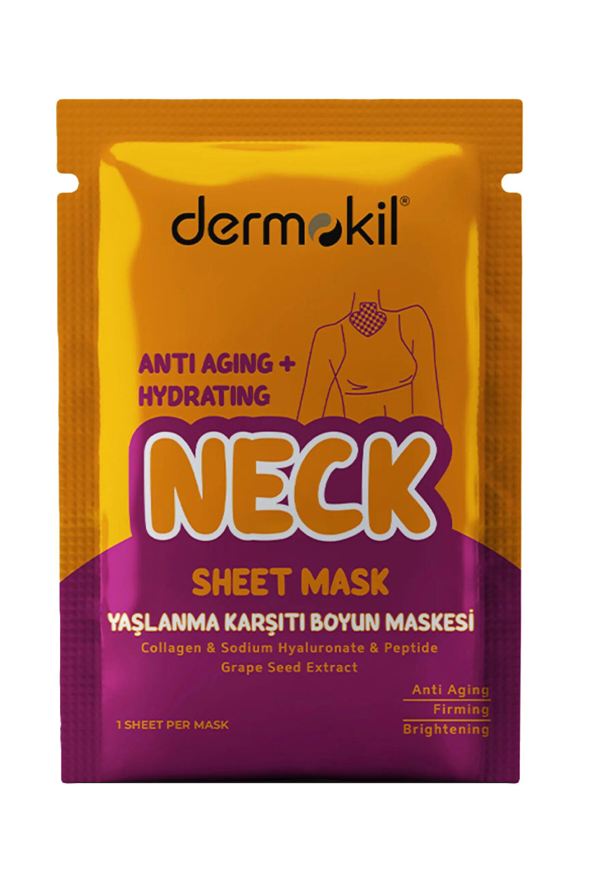 Dermokil Yaşlanma Karşıtı Boyun Maskesi 15 ml