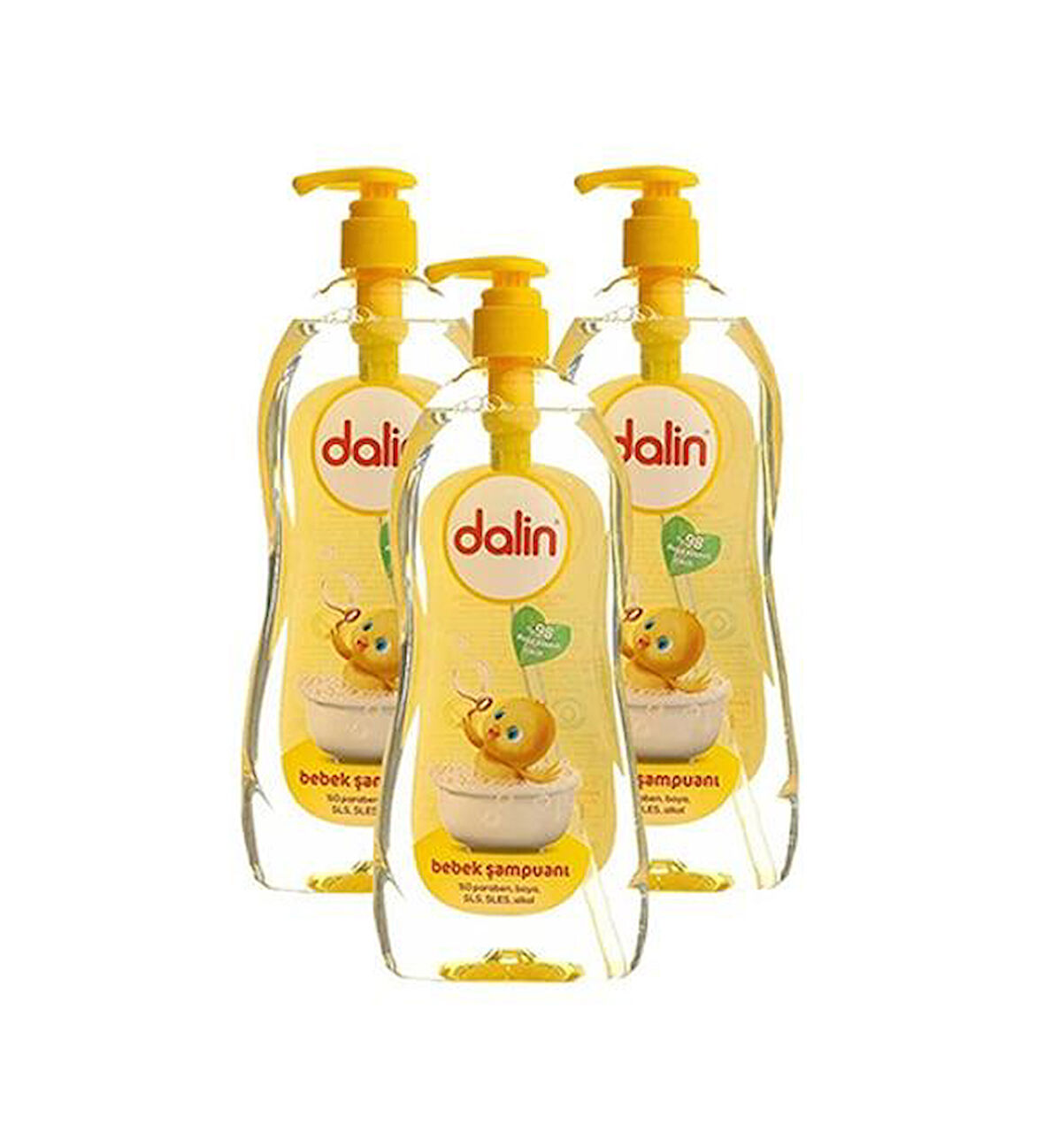 Dalin Bebek Şampuanı 700 ml. Üçlü Set