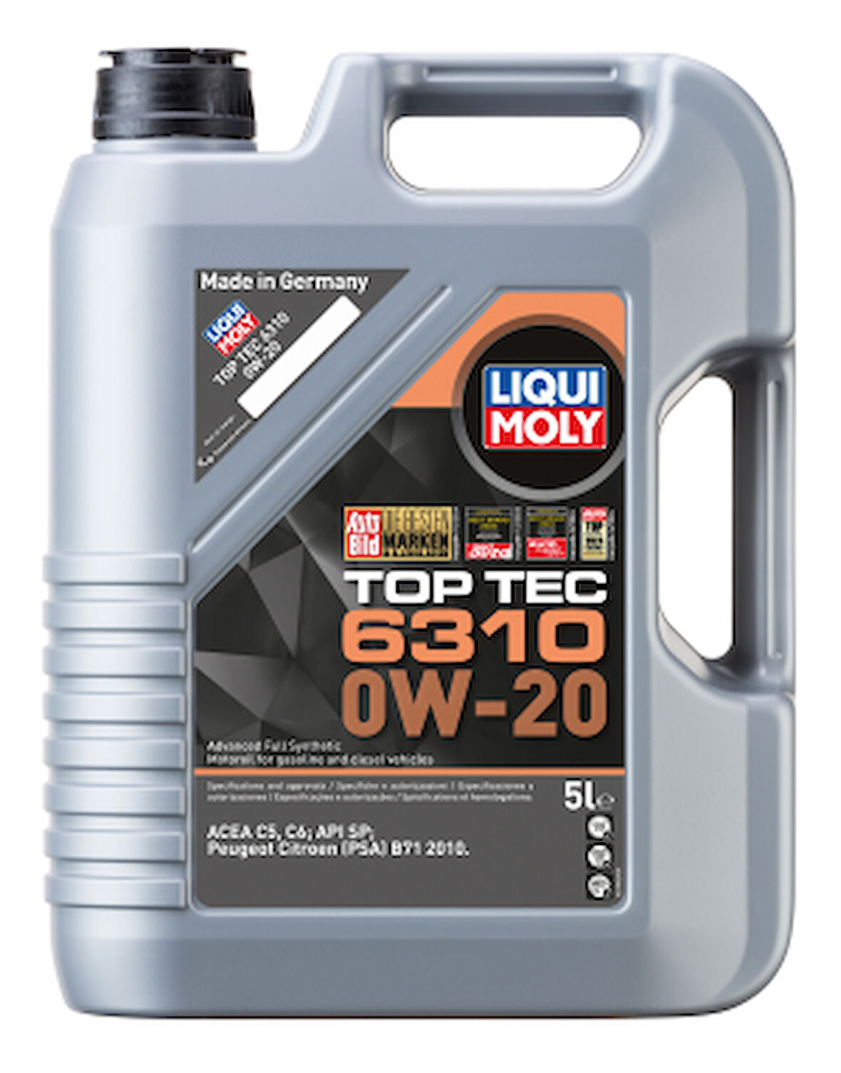 Top Tec 6310 0W-20 (5 Litre)