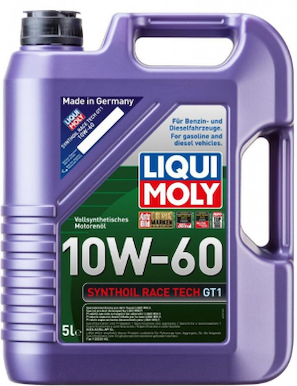 Synthoil Race Tech GT1 10W-60 Motor Yağı (5 Litre)