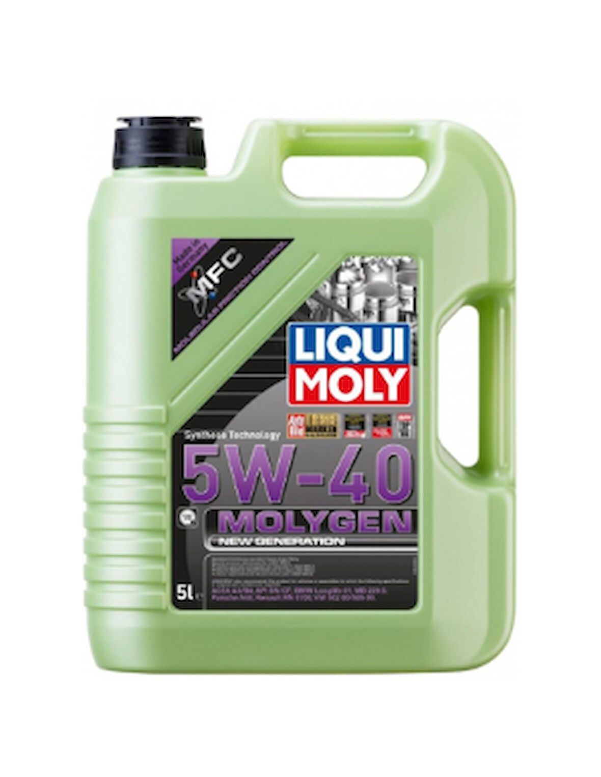 Molygen New Generation 5W-40 Motor Yağı (5 Litre)