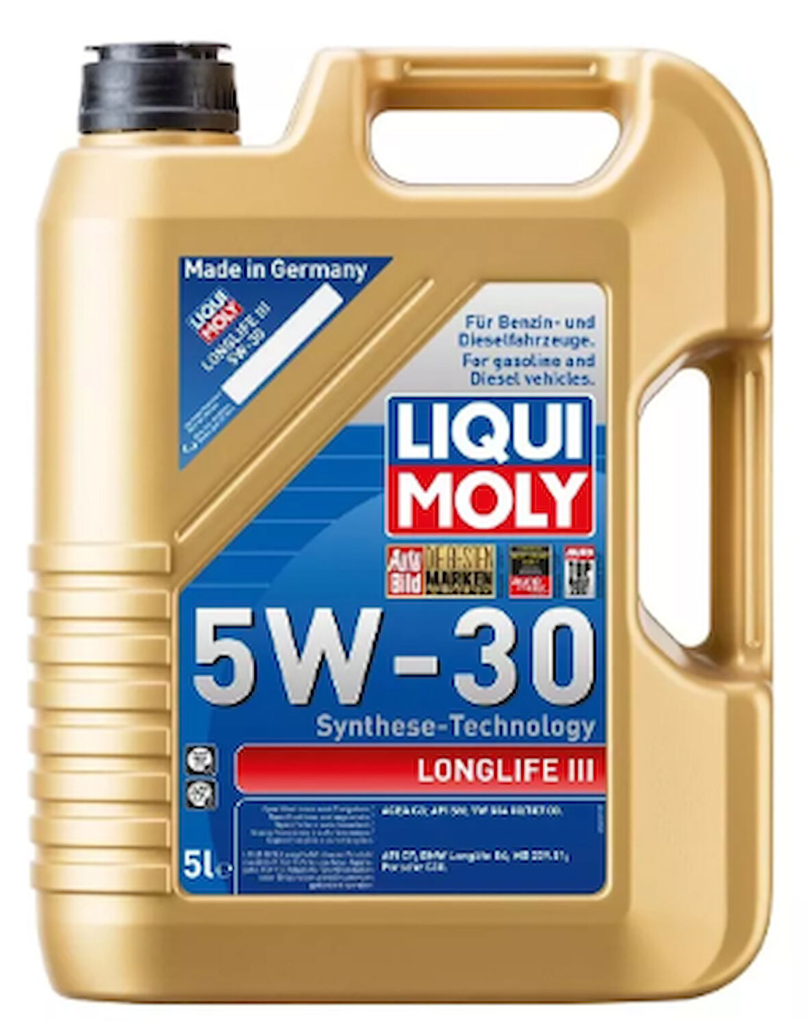 Longlife III 5W-30 Volkswagen Motor Yağı (5 Litre)