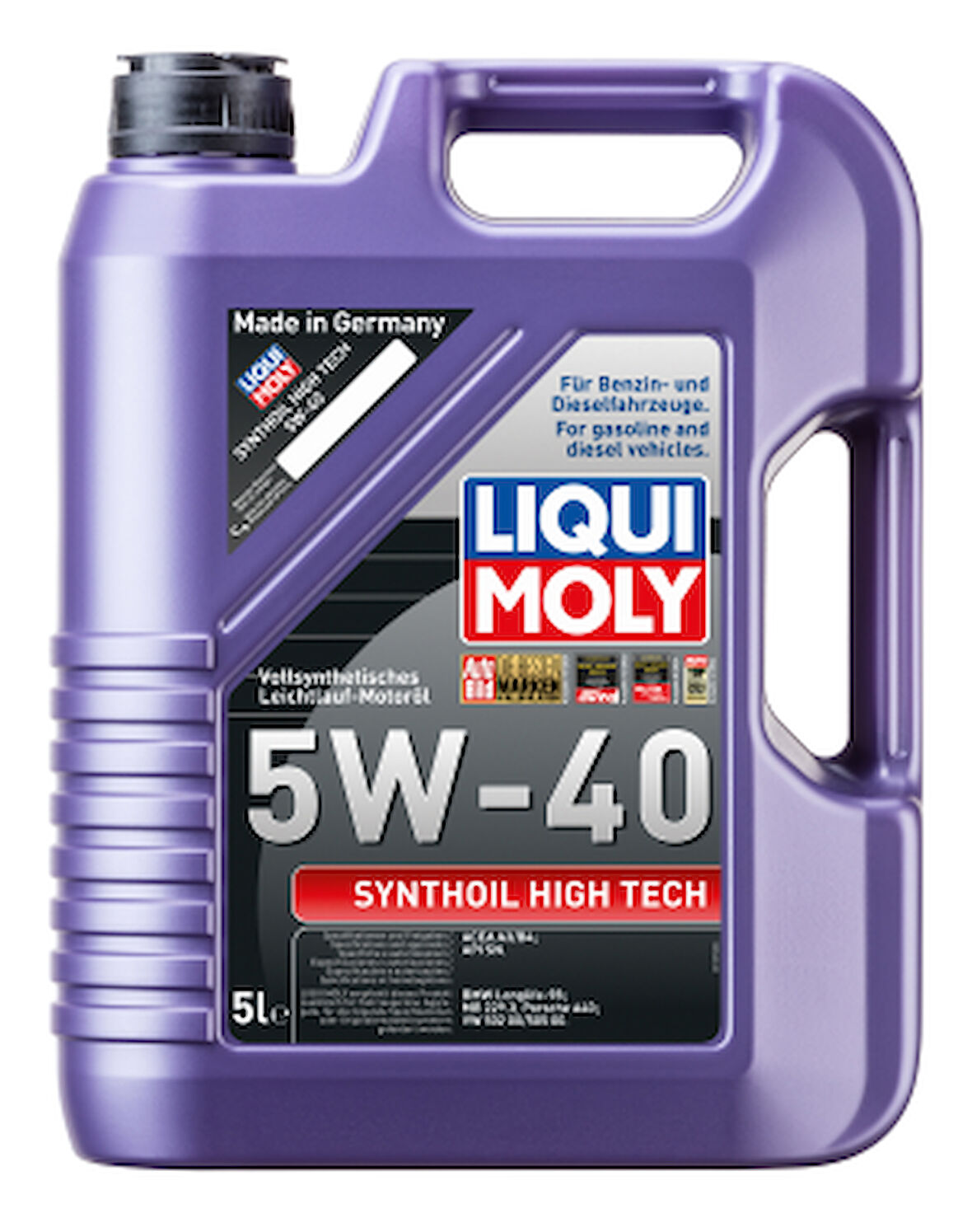 Synthoil High Tech 5W-40 Motor Yağı (5 Litre)