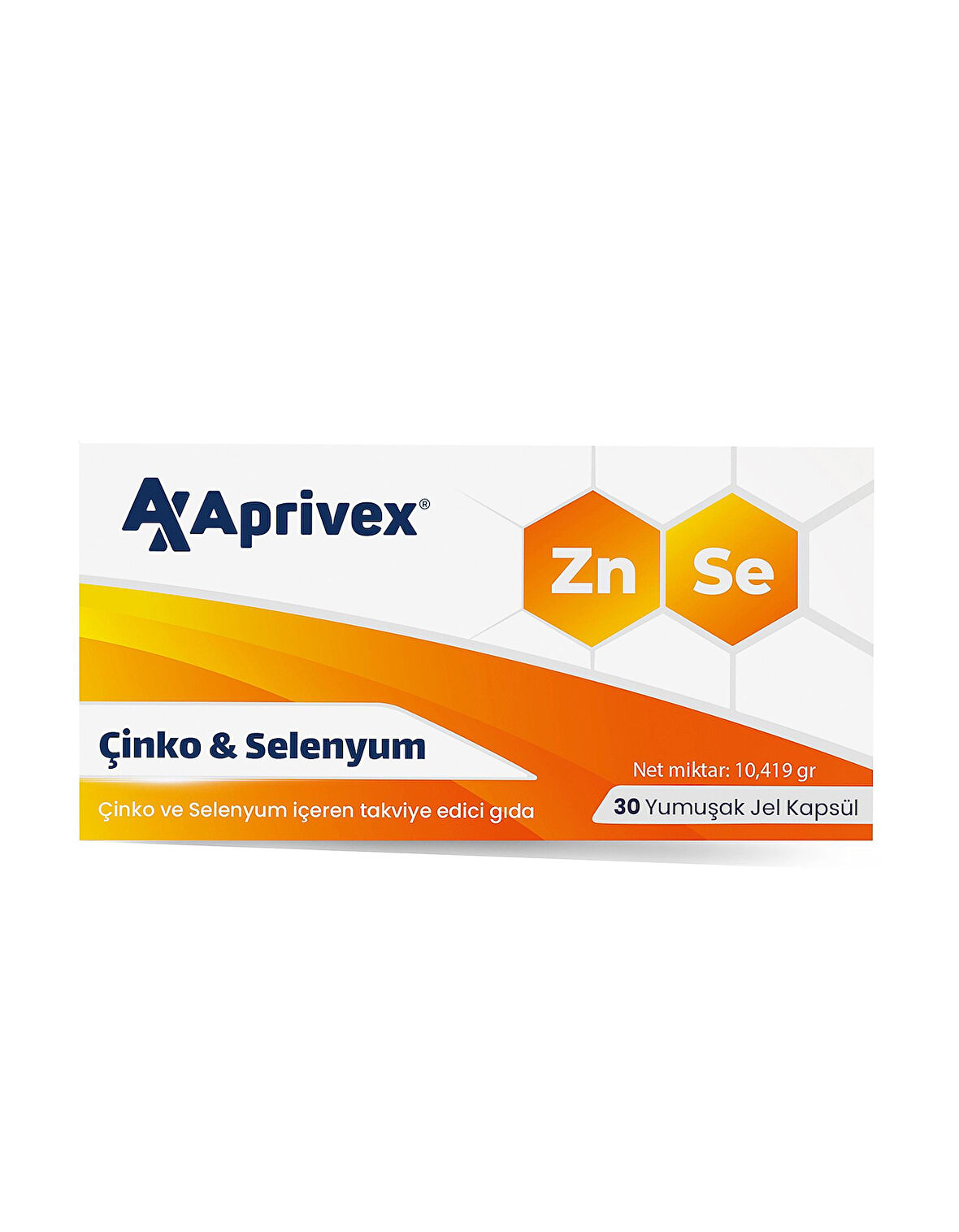 Aprivex Çinko-Selenyum 30 Yumuşak Kapsül