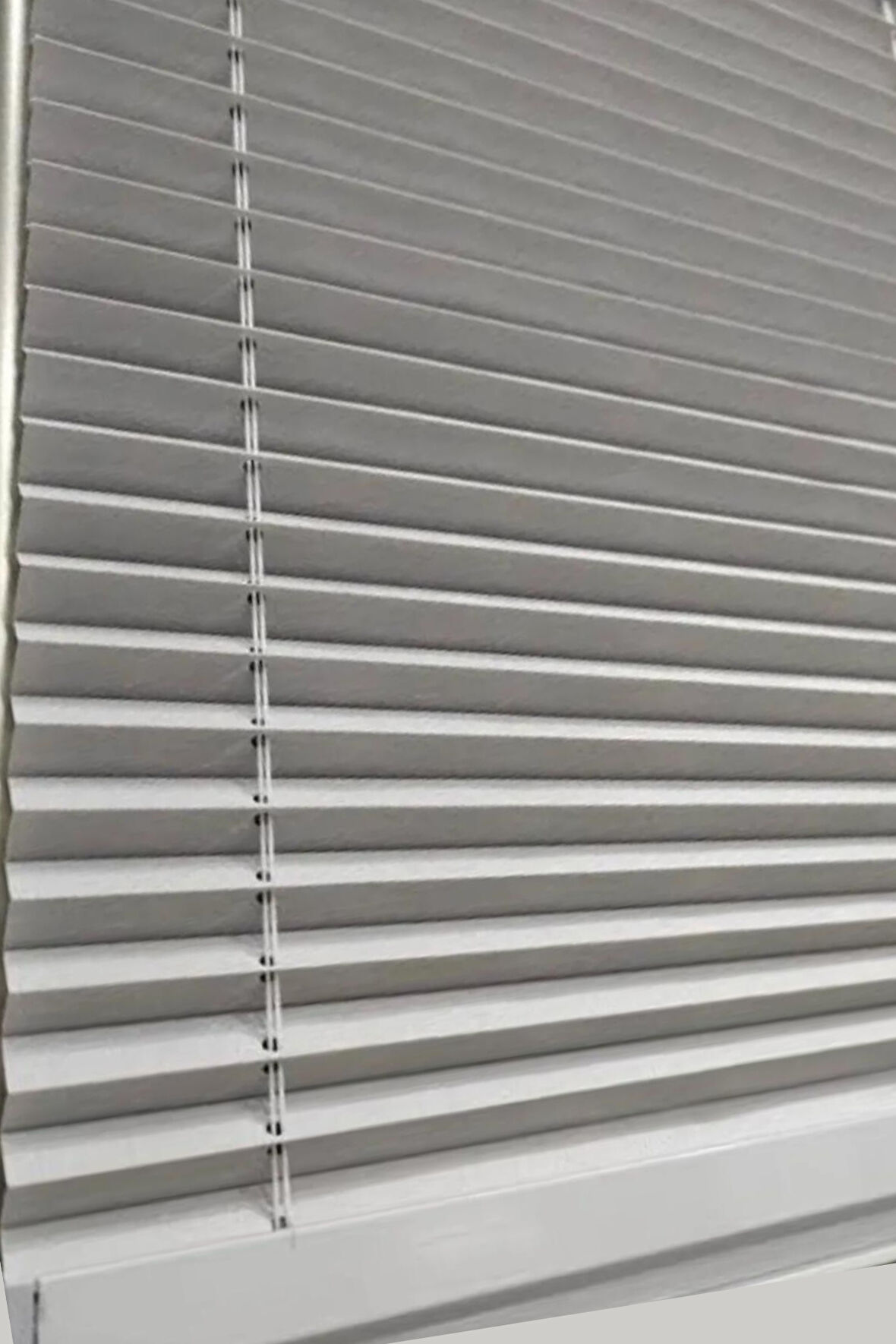 Gri Cam Balkon Ve Ofis Plisse Perde(Plain004)