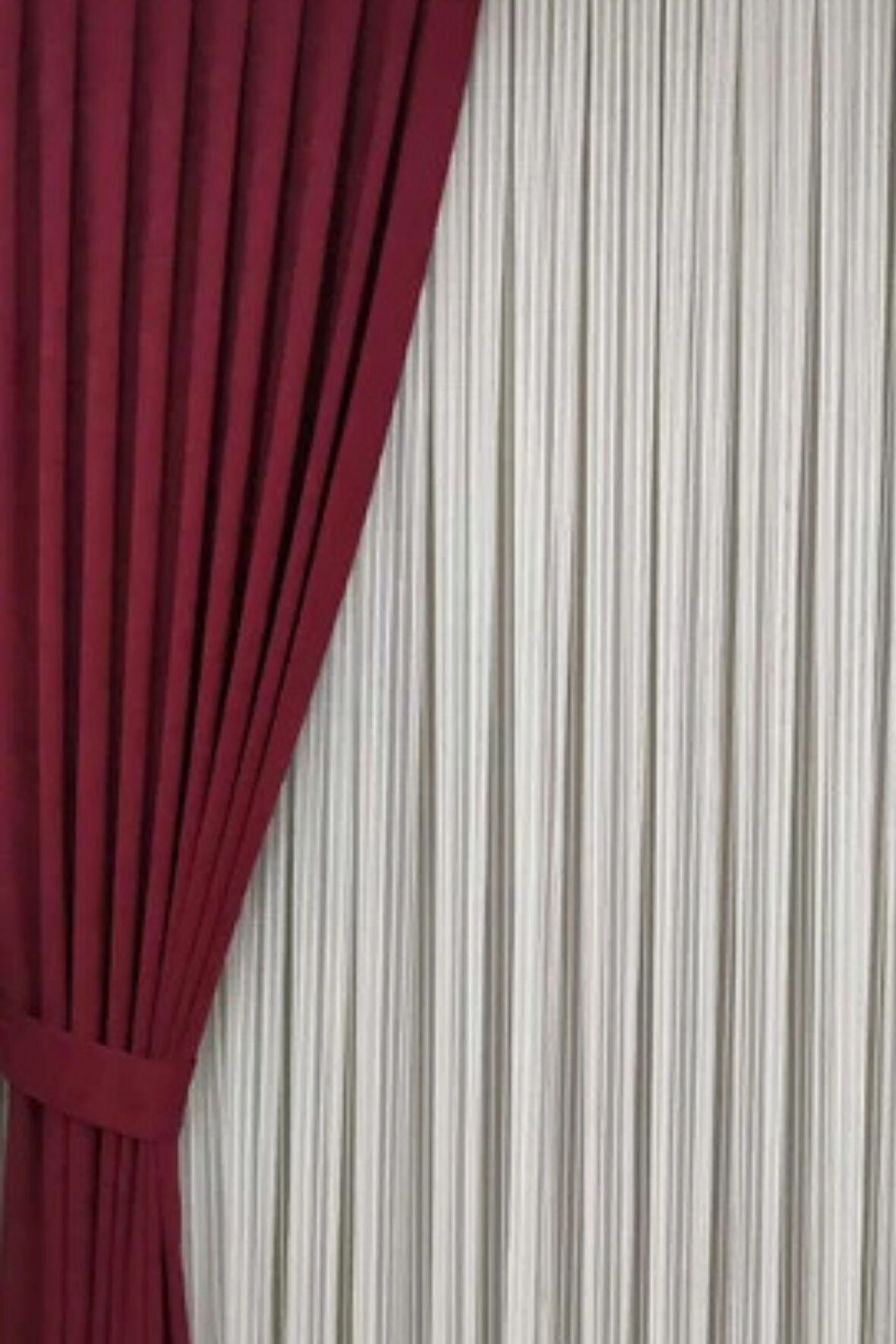 BORDO 1/3  Sık Pile Fon Perde