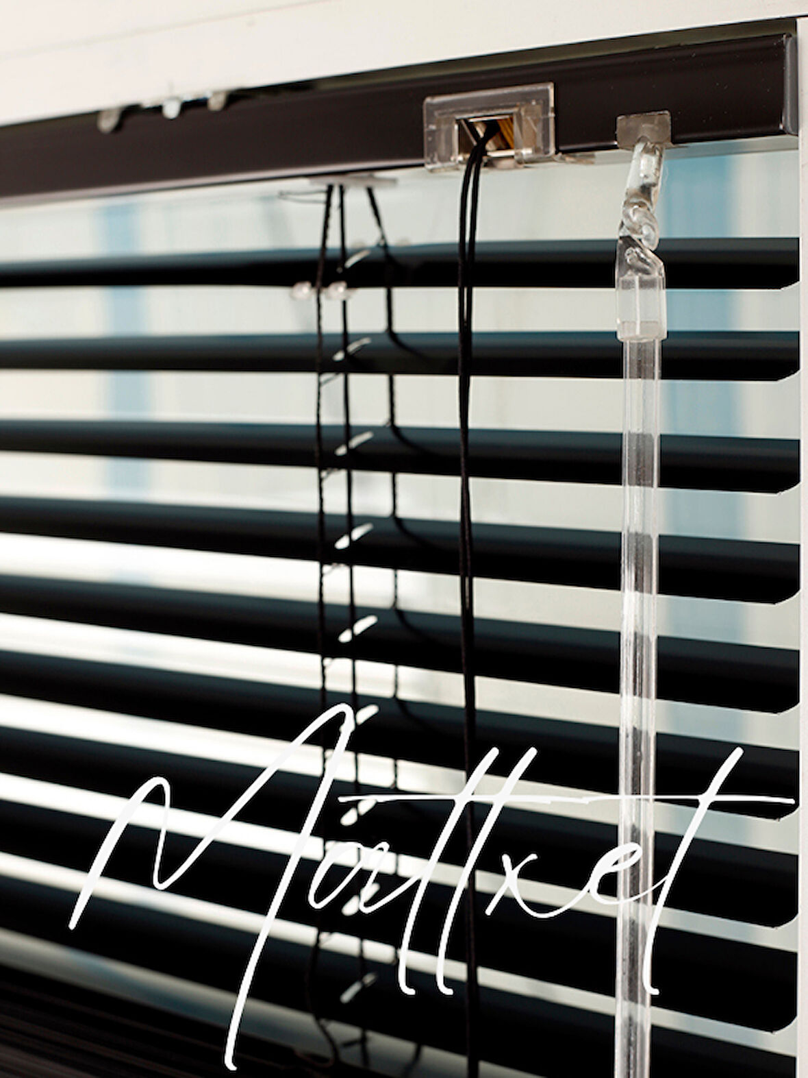 Siyah Alüminyum Jaluzi Perde - 25m