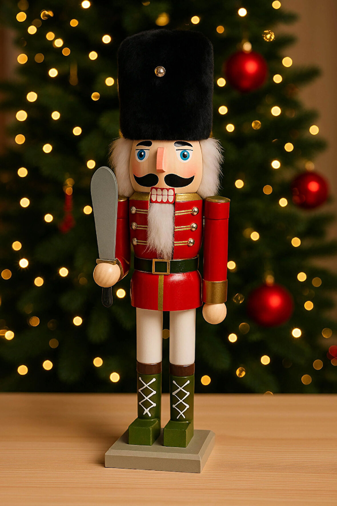 Kırmızı Üniformalı Kurşun Asker – 50 cm