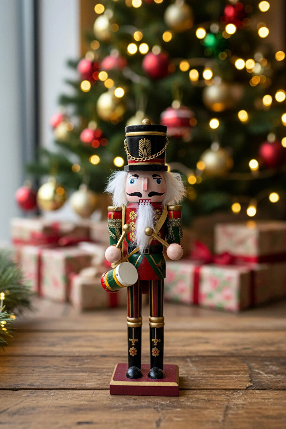 Klasik Bordo Kurşun Asker – 32 cm