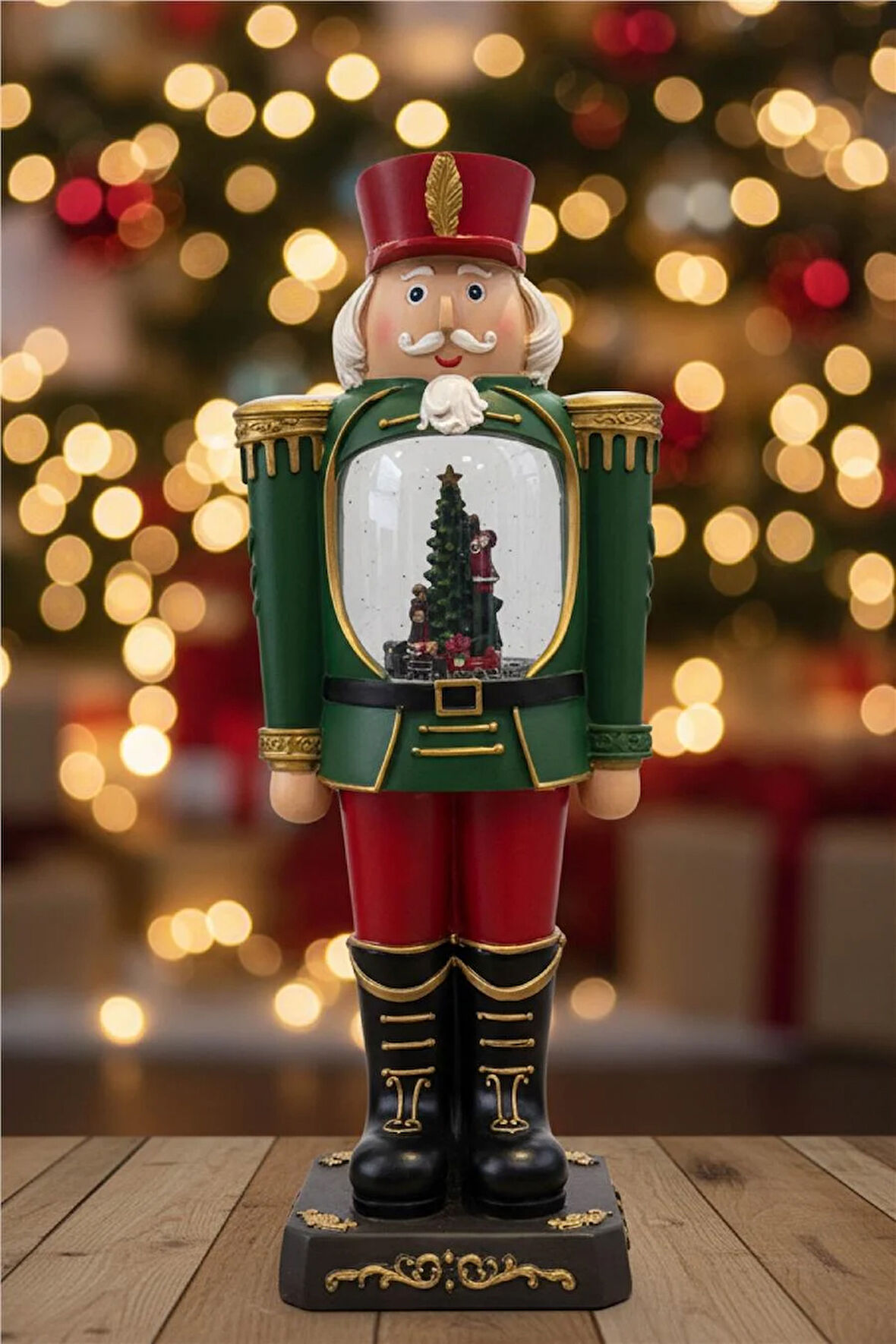 Müzikli & Döner Mekanizmalı Kurşun Asker Figür